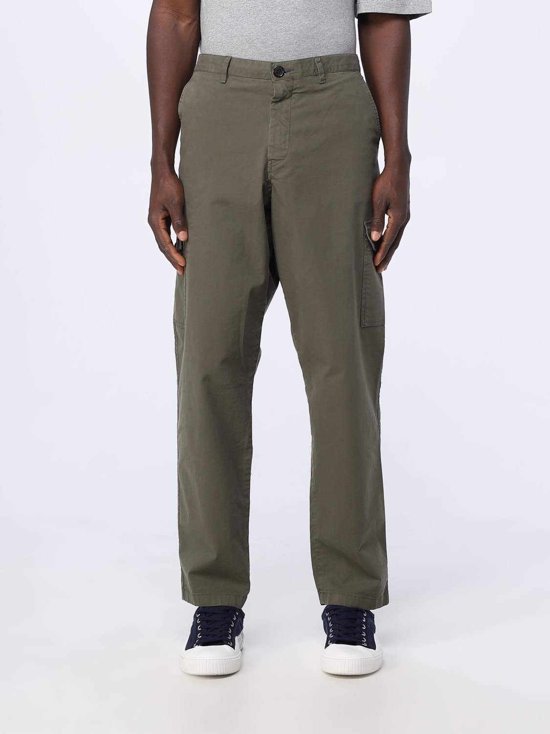 PS PAUL SMITH: pants for man - Green | Ps Paul Smith pants ...