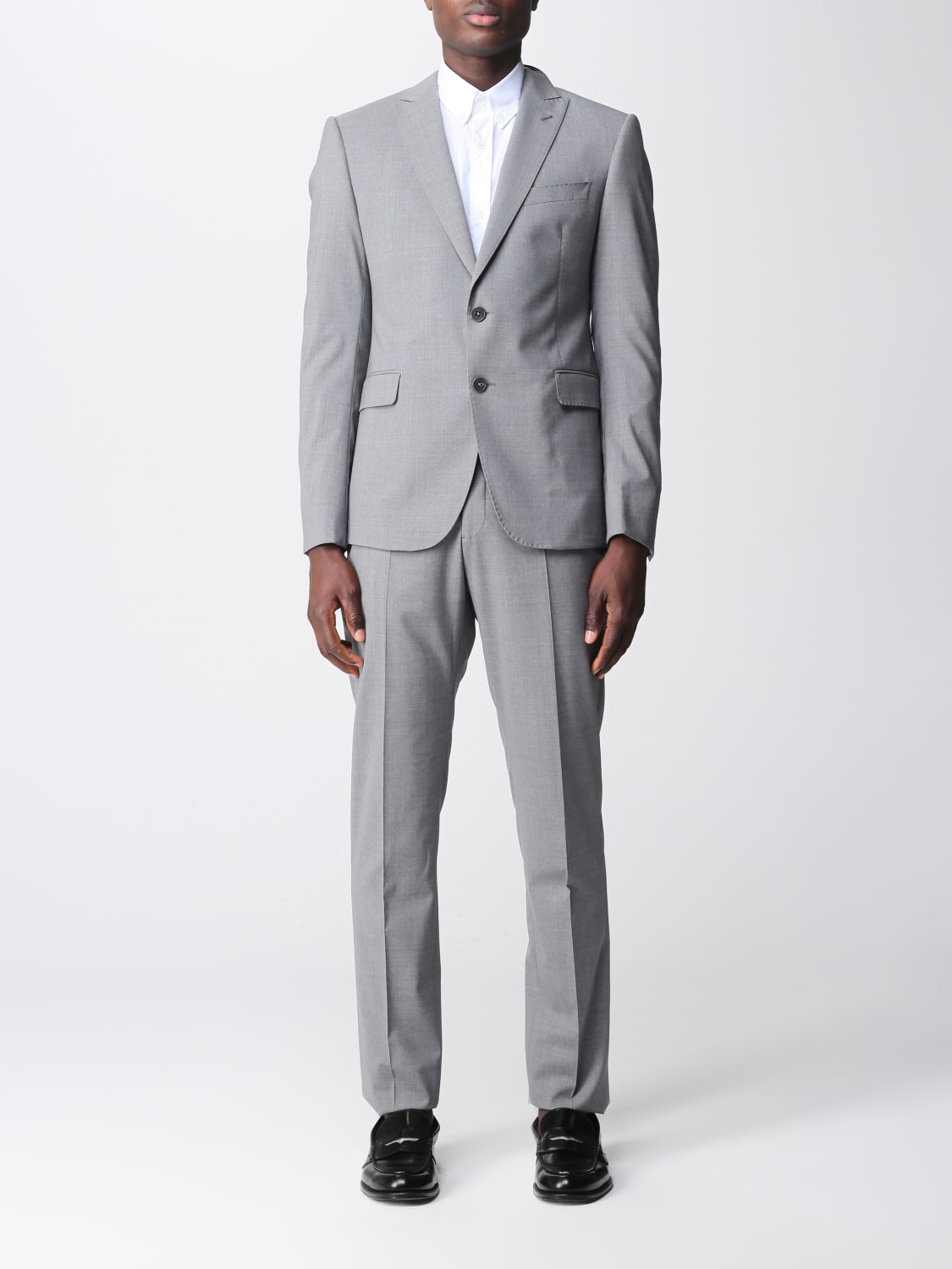 EMPORIO ARMANI: suit for man - Grey | Emporio Armani suit D41VMA01506 on GIGLIO.COM
