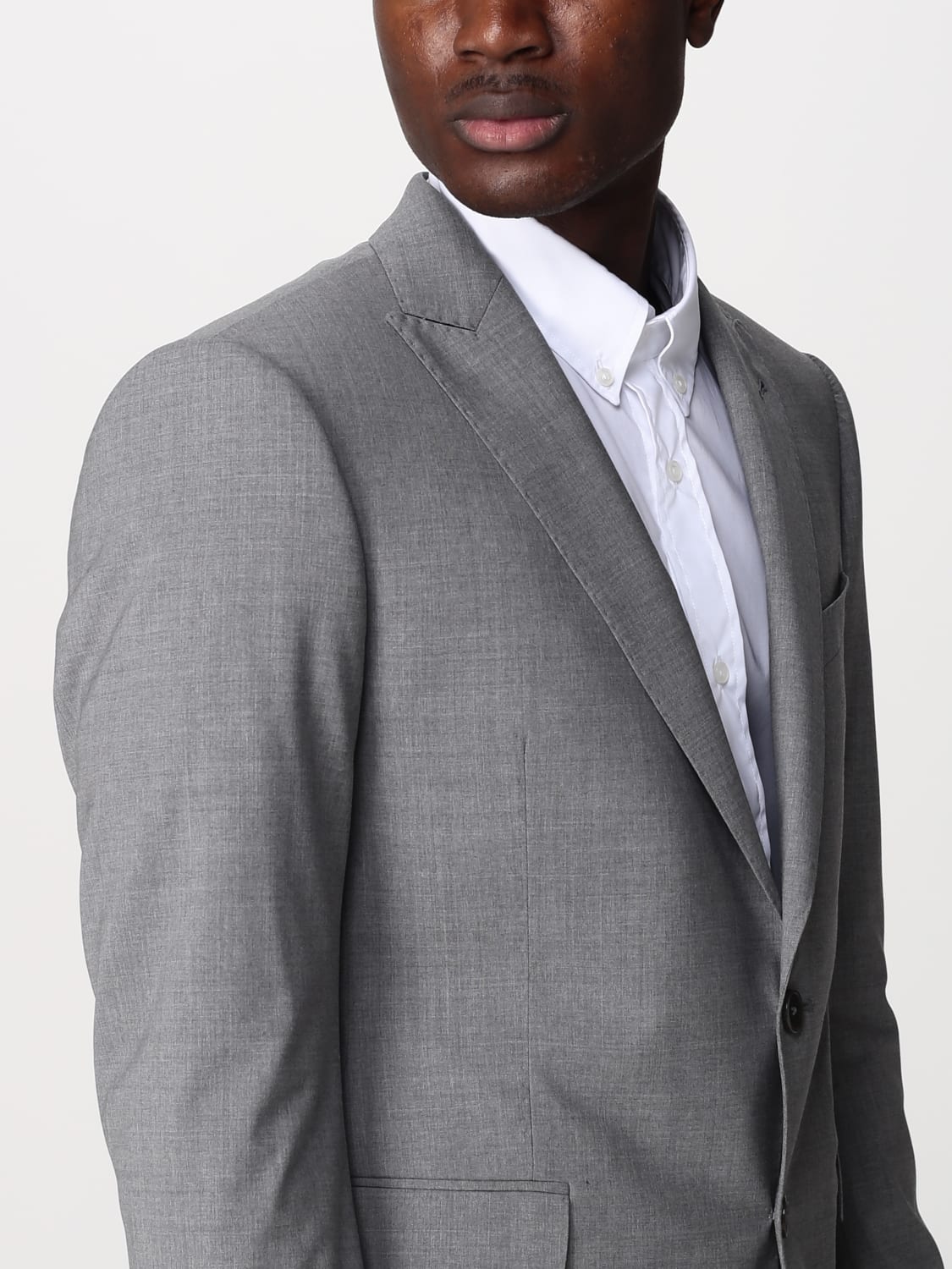 EMPORIO ARMANI: suit for man - Grey | Emporio Armani suit D41VMA01506 on GIGLIO.COM