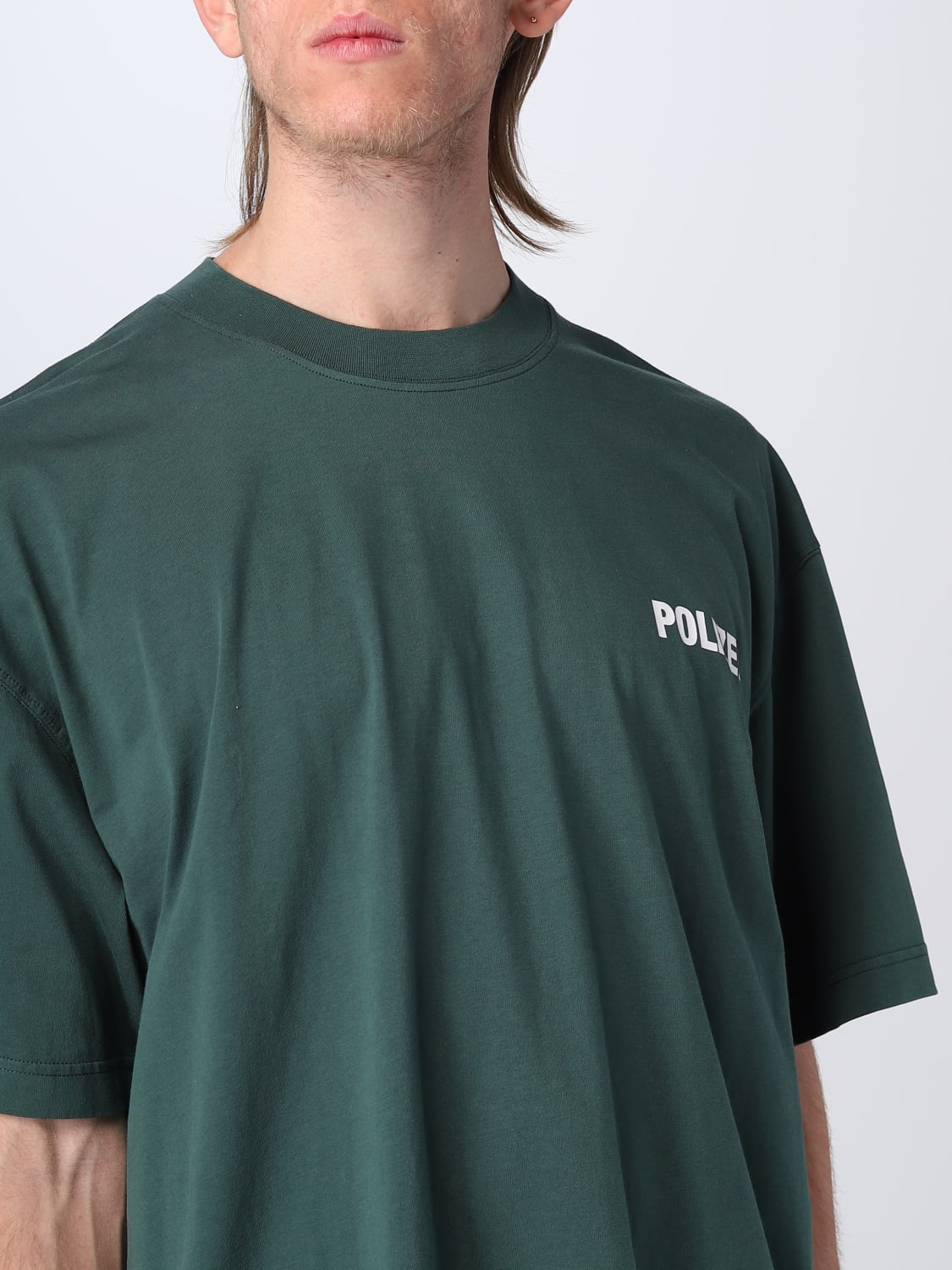 VETEMENTS: t-shirt for man - Green | Vetements t-shirt UE63TR451G ...