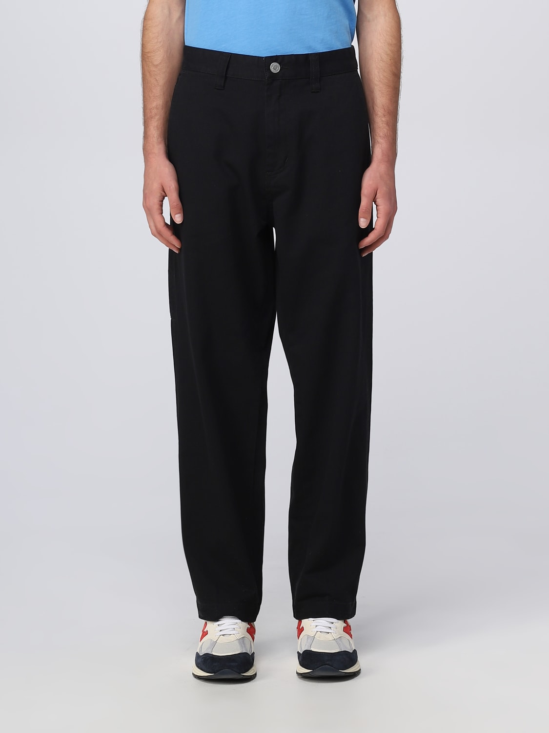 OBEY: pants for man - Black | Obey pants 142020184 online on GIGLIO.COM