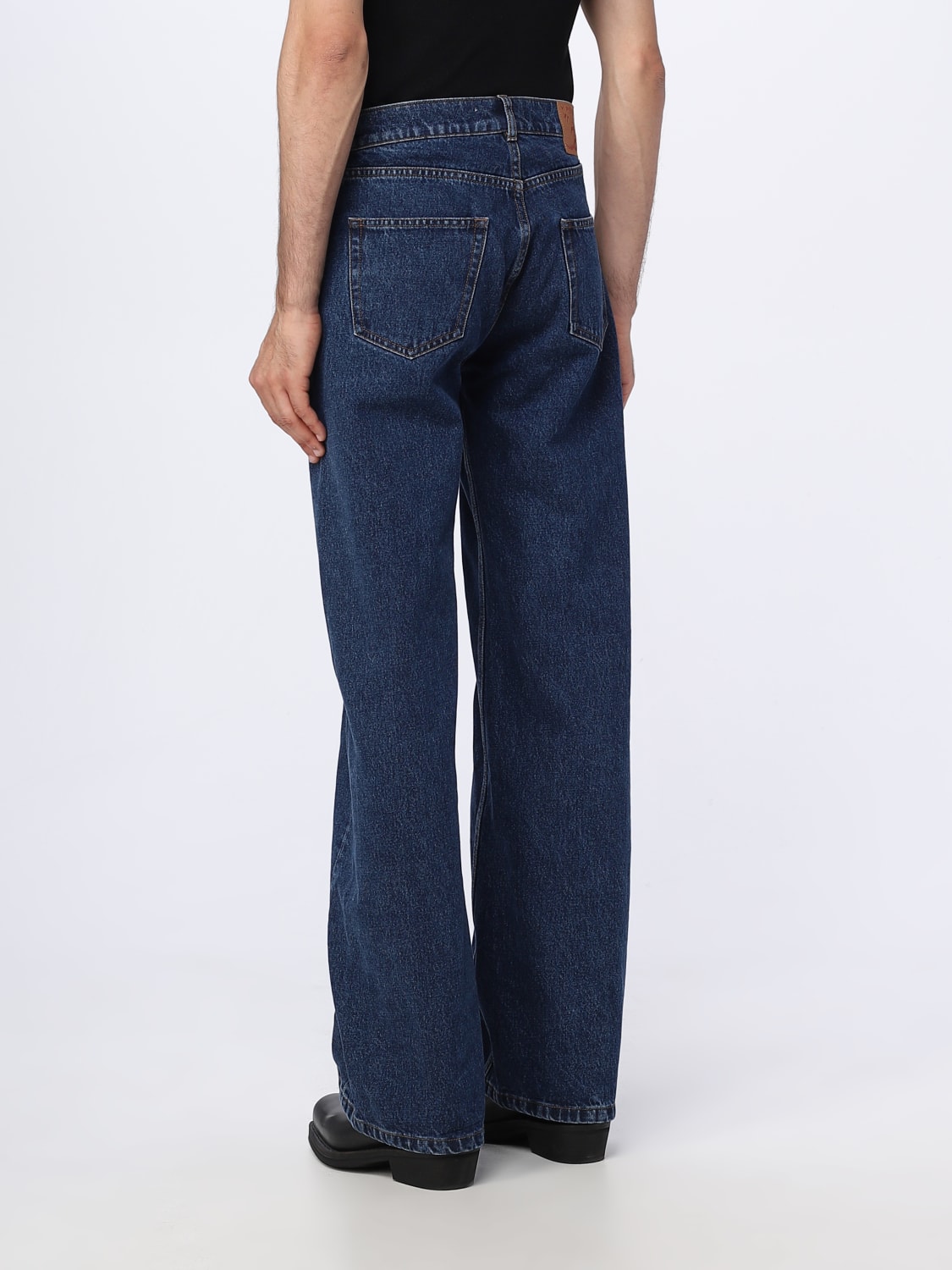 Y/PROJECT: jeans for man - Blue | Y/Project jeans JEAN31S24 online on ...