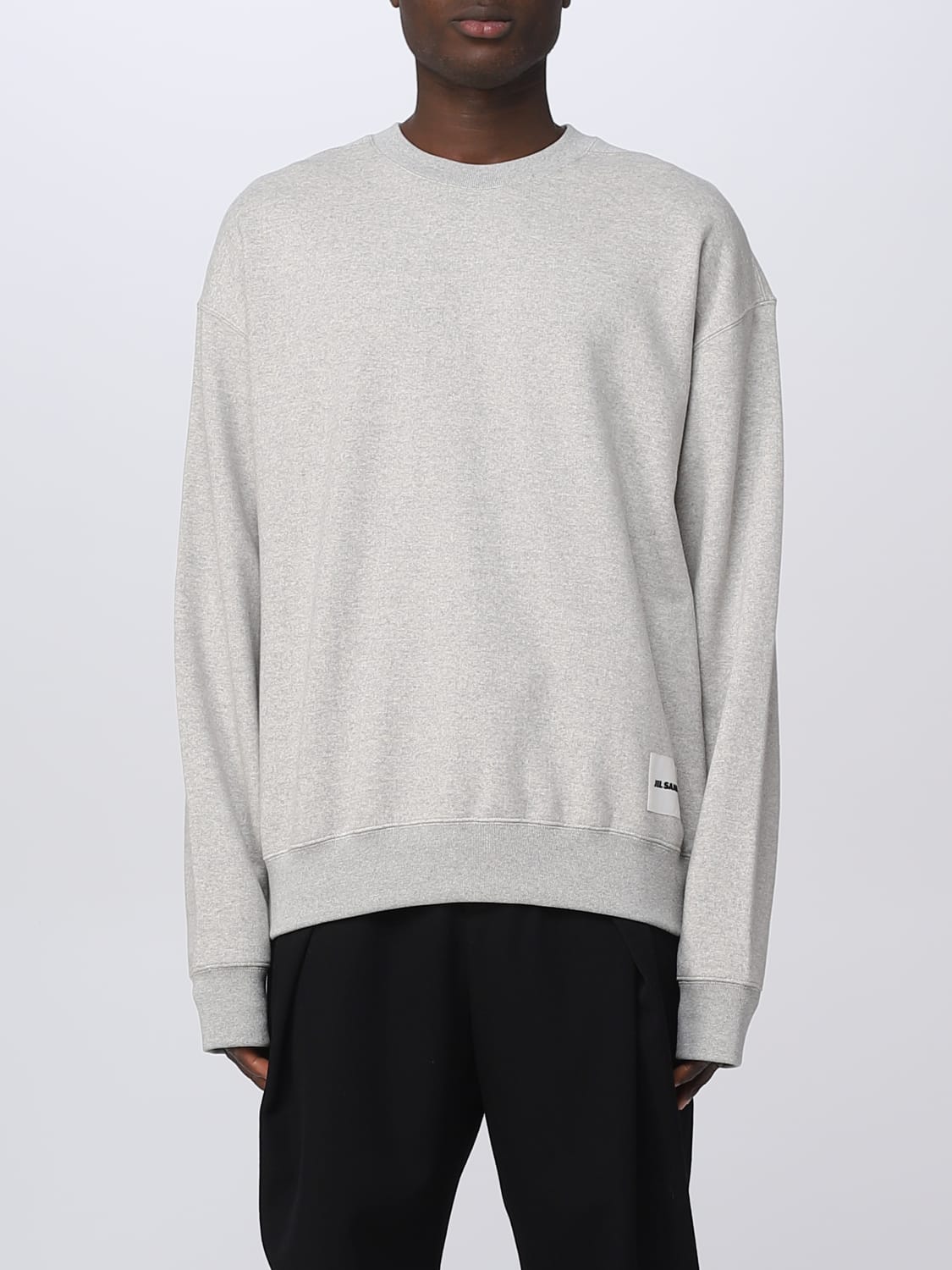 JIL SANDER: sweatshirt for man - Grey | Jil Sander sweatshirt ...