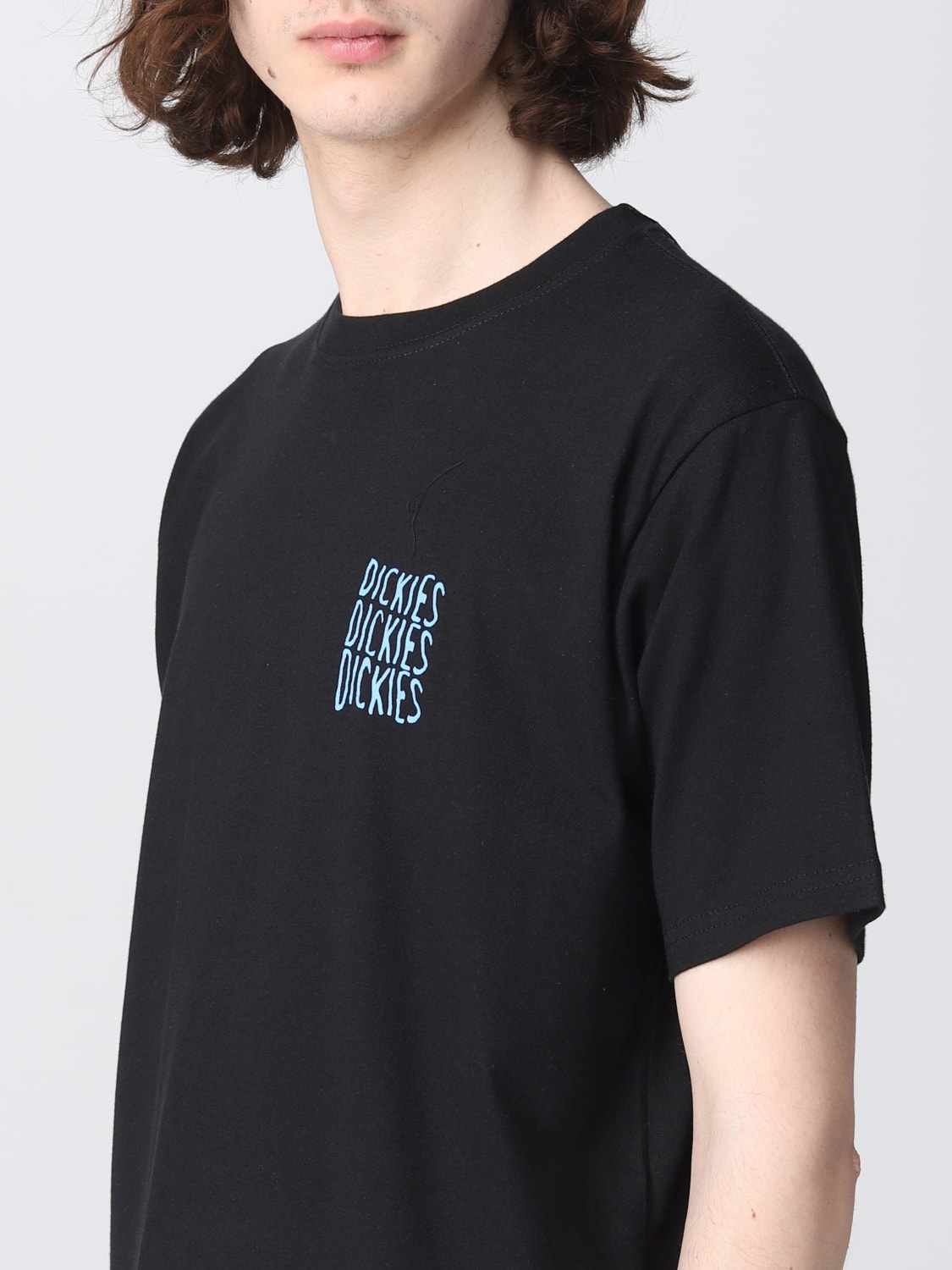 DICKIES: t-shirt for man - Black | Dickies t-shirt DK0A4Y8W online on ...