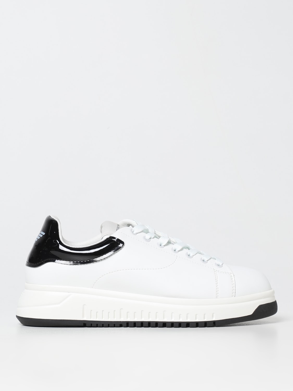 EMPORIO ARMANI: sneakers for man - White | Emporio Armani sneakers ...