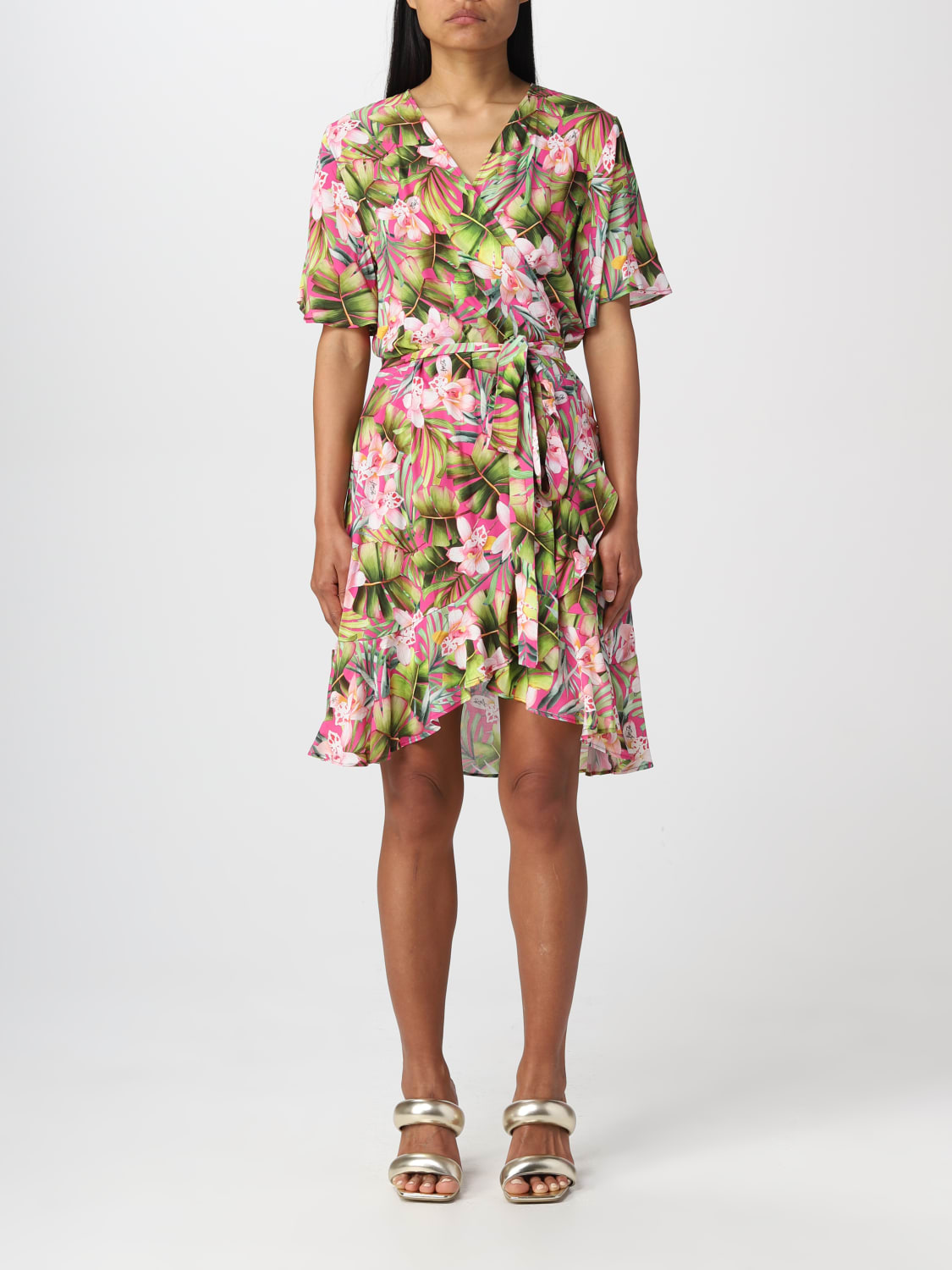 LIU JO: dress for woman - Fuchsia | Jo VA3005T3347 online on GIGLIO.COM