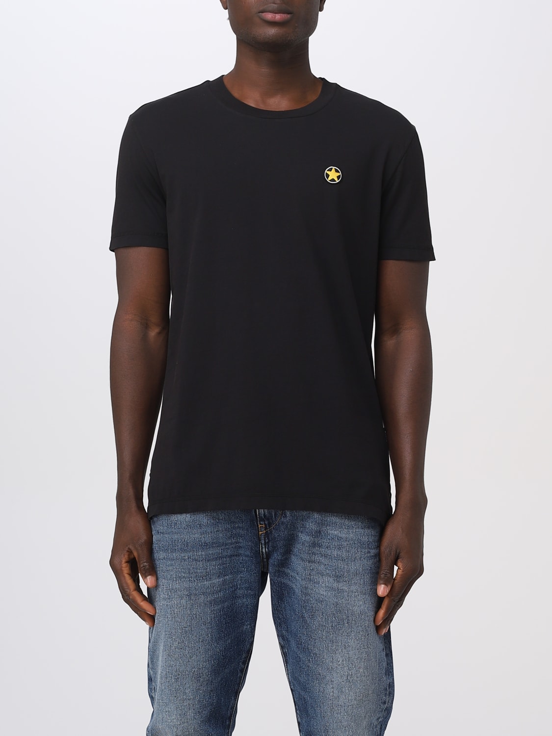 STAR POINT: t-shirt for man - Black | Star Point t-shirt STTE096401 ...