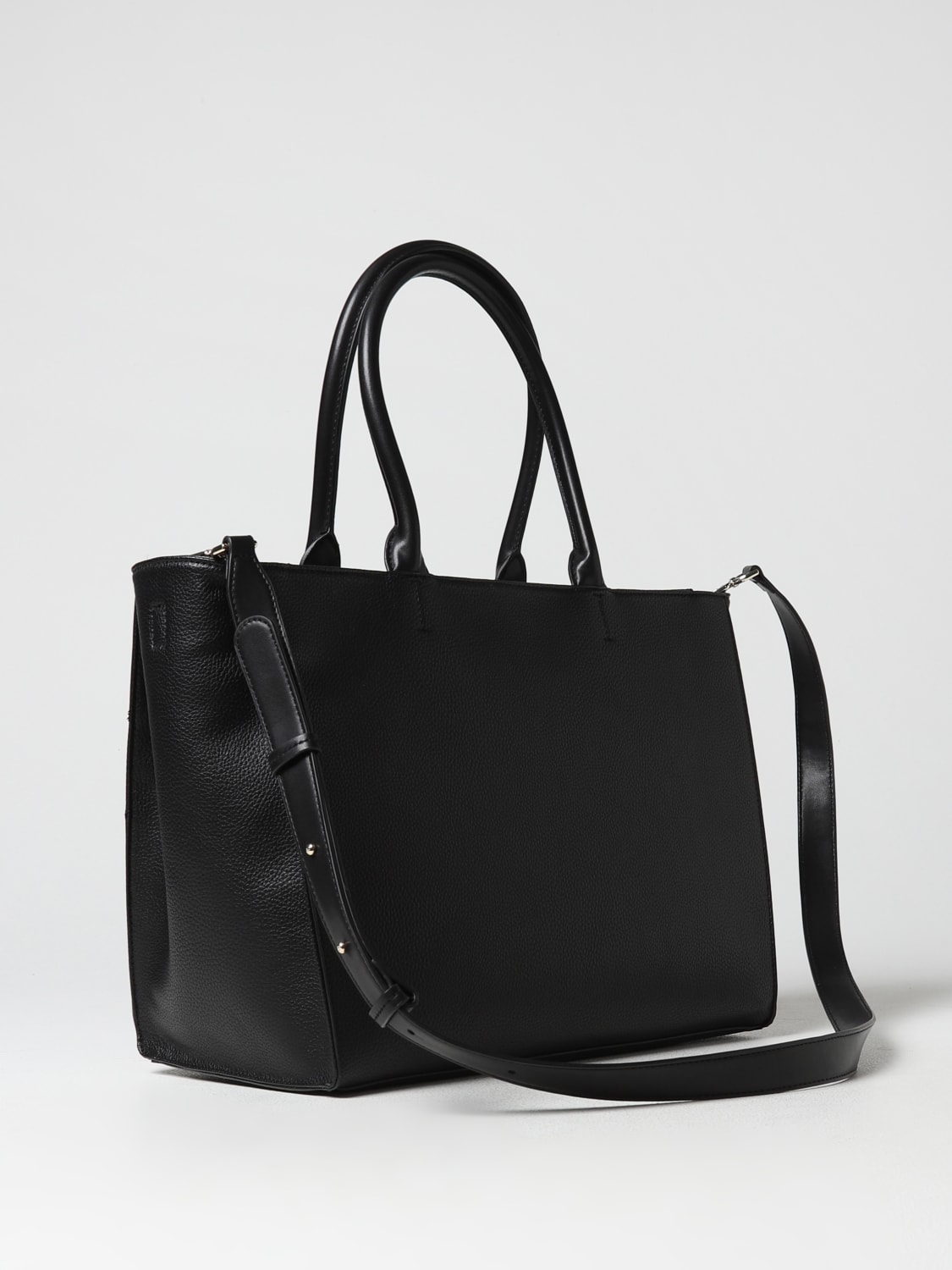 CALVIN KLEIN: tote bags for woman - Black | Calvin Klein tote bags ...