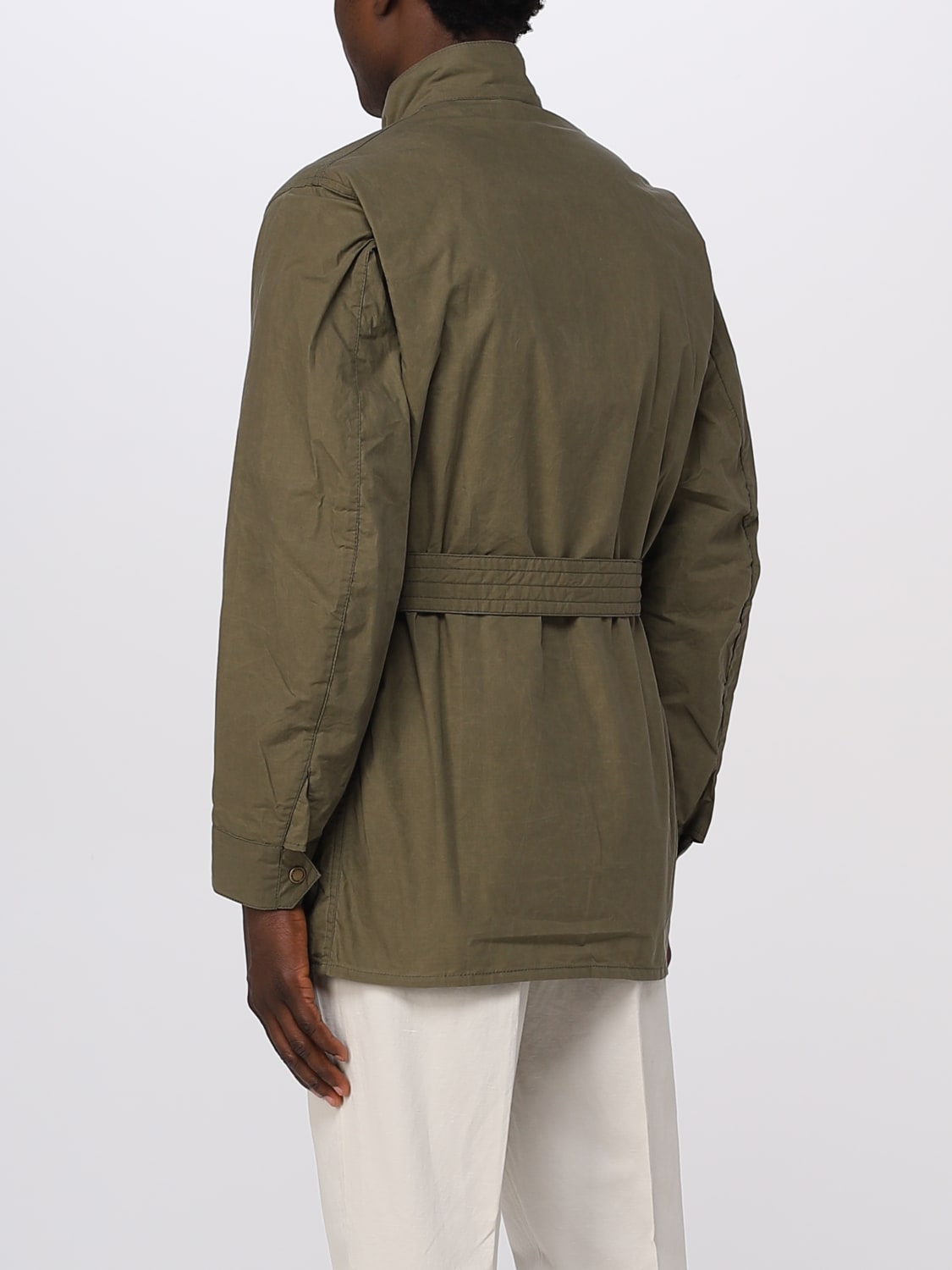 BARBOUR: jacket for man - Military | Barbour jacket MCA0909 online on ...