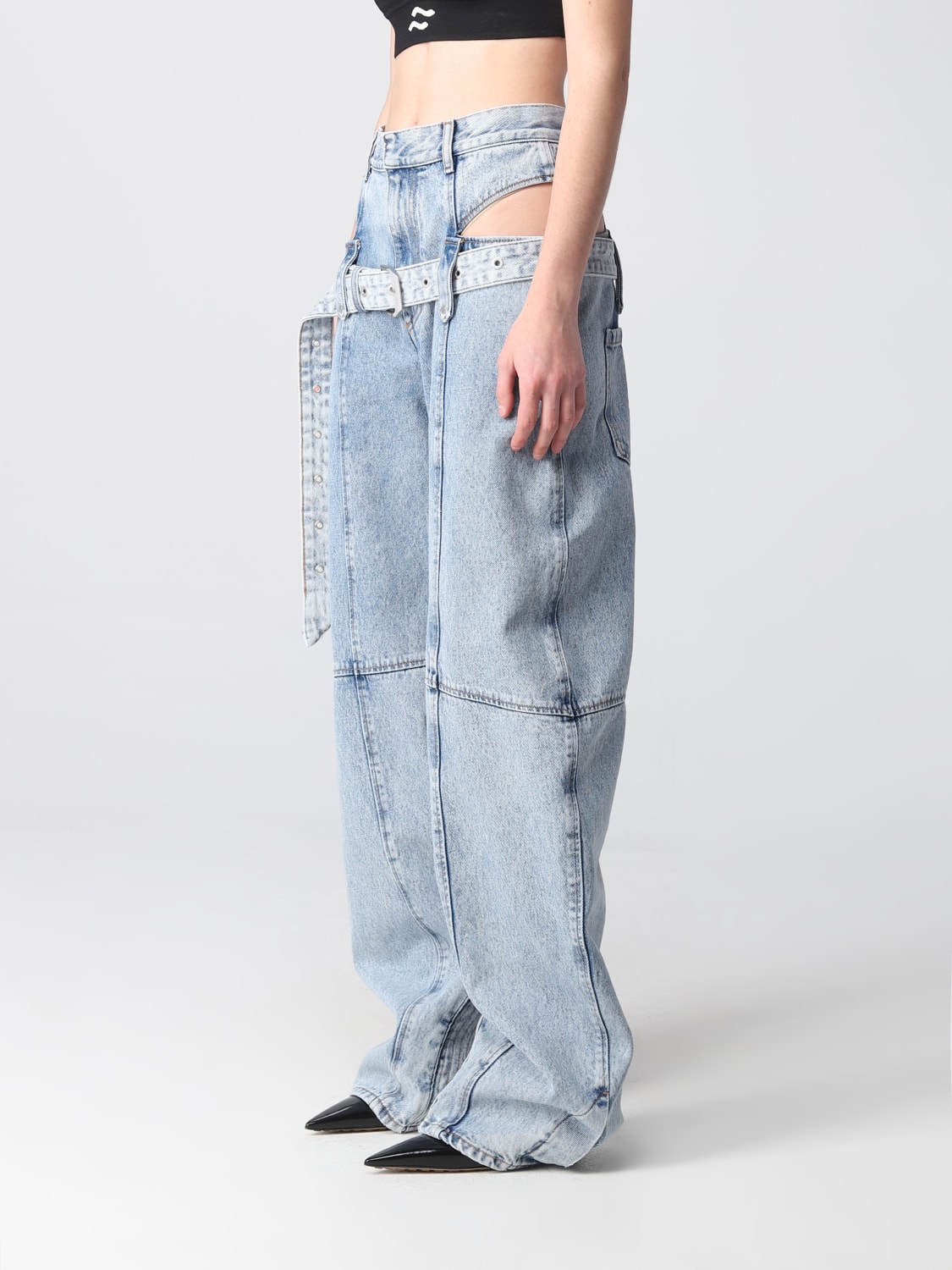 SSHEENA: jeans for woman - Denim | Ssheena jeans 23SSJUDYDS23003 online ...