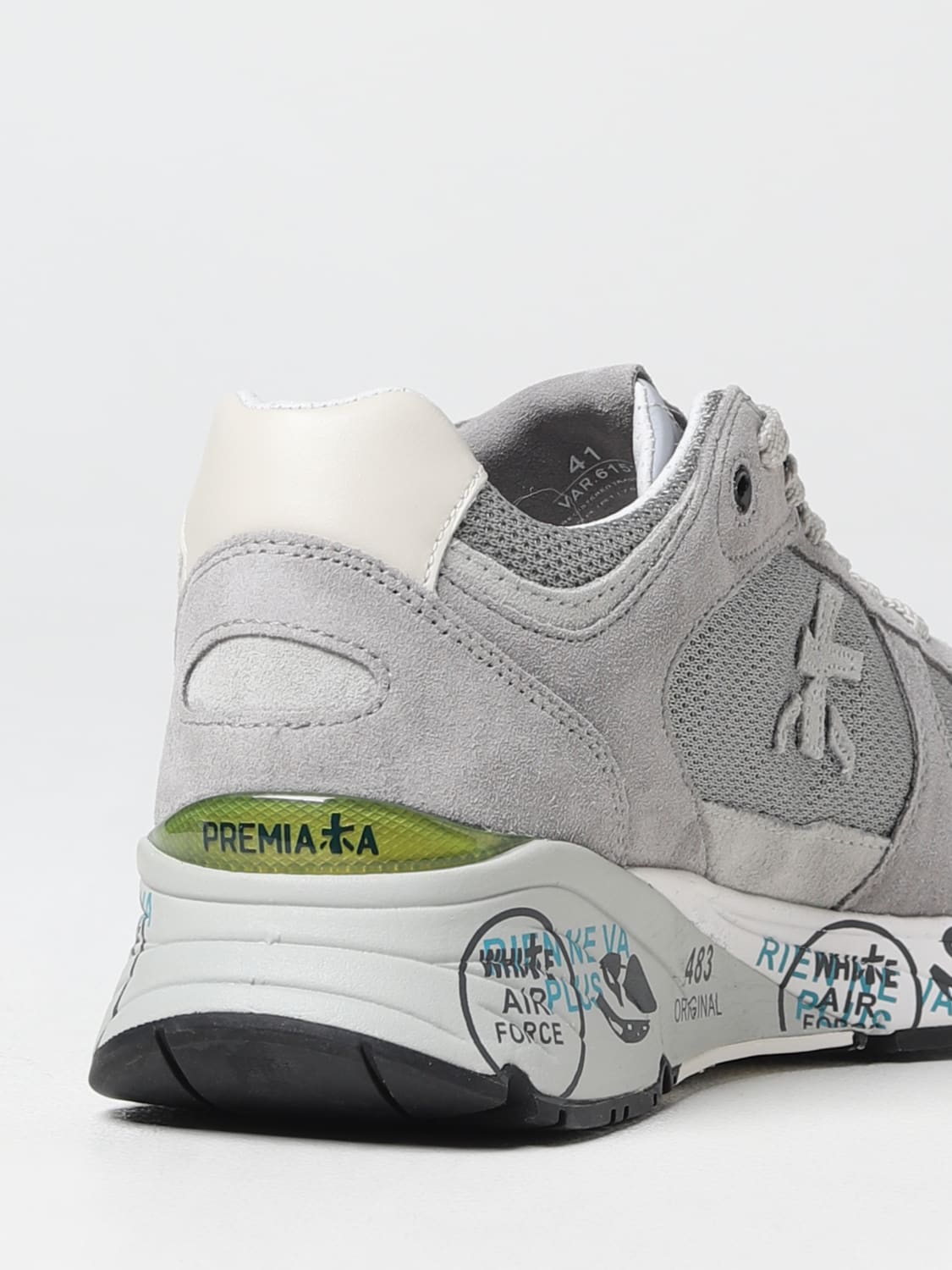 PREMIATA: sneakers for man - Grey | Premiata sneakers MASE online on ...