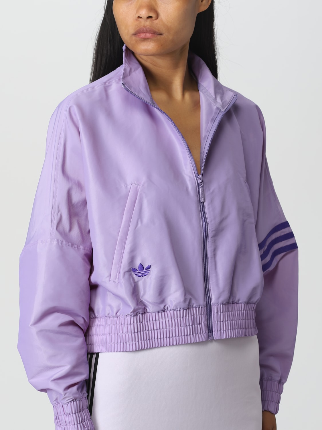 mudder Premonition opadgående ADIDAS ORIGINALS: jacket for woman - Violet | Adidas Originals jacket  IC5415 online on GIGLIO.COM