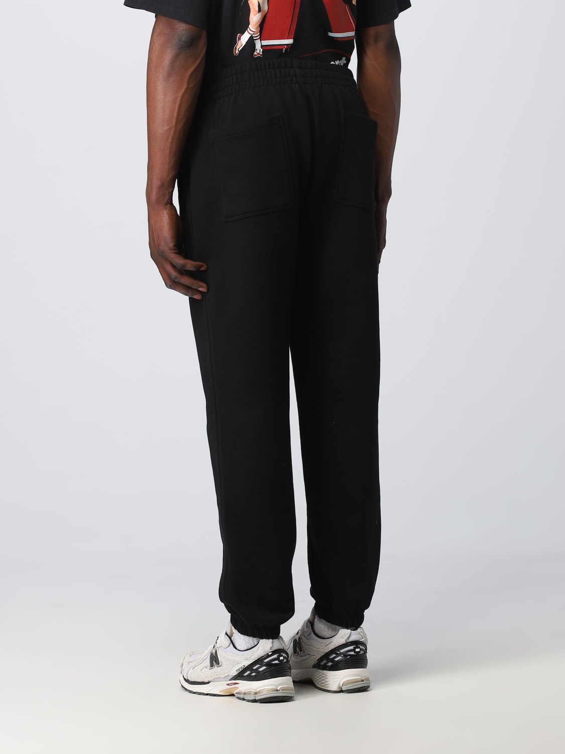 REPRESENT: pants for man - Black | Represent pants M08175 online on ...