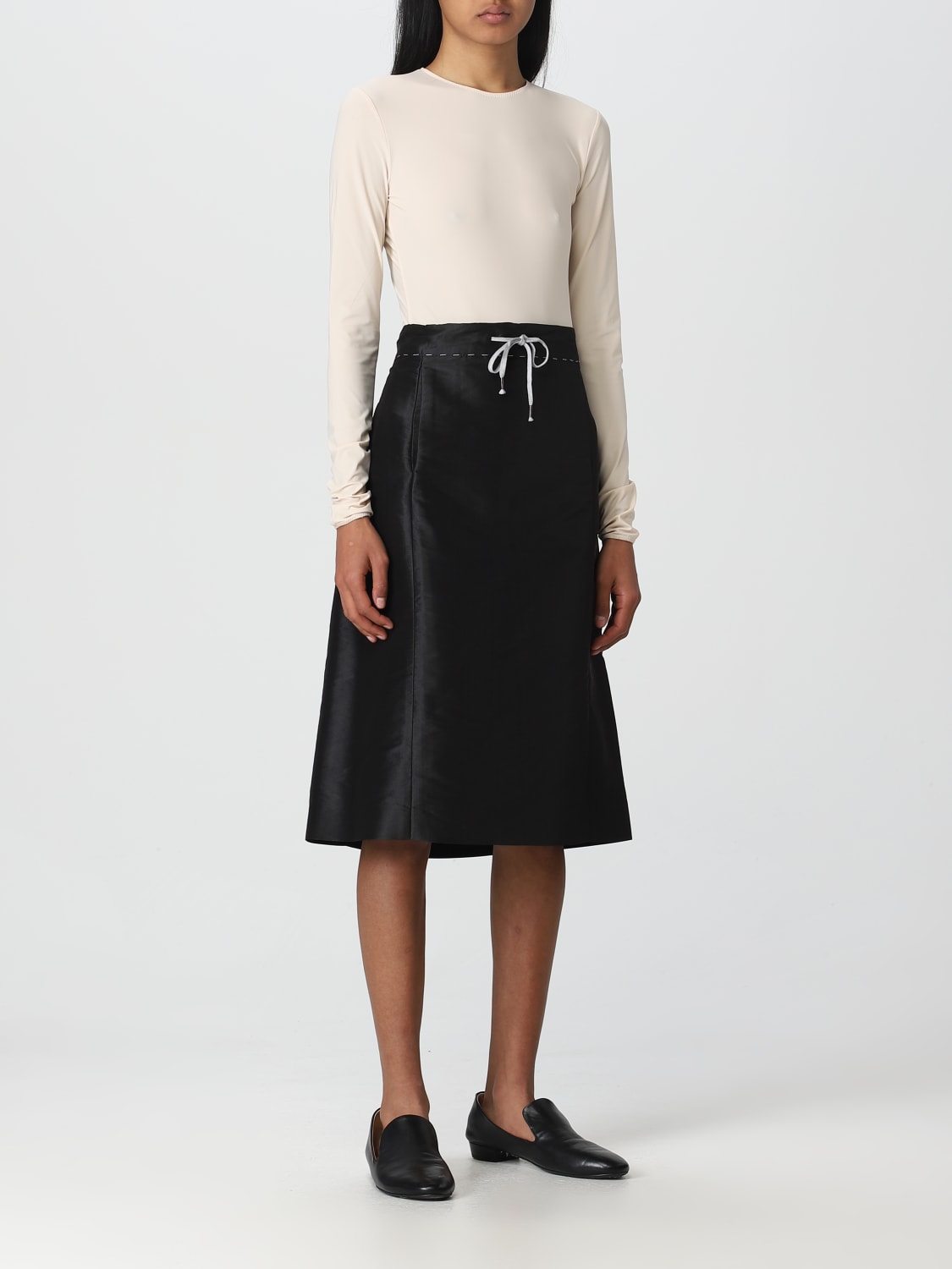 MAISON MARGIELA: skirt for woman - Black | Maison Margiela skirt ...