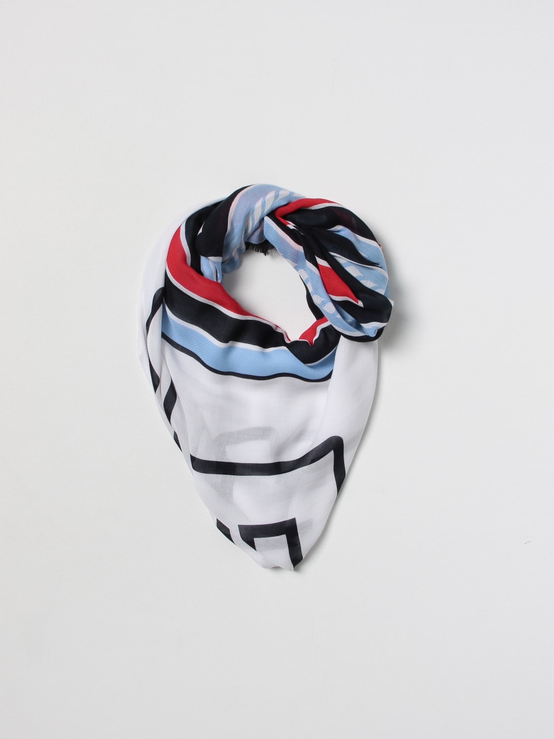 TOMMY HILFIGER: neck scarf for woman - | Tommy Hilfiger neck AW0AW15058 online on GIGLIO.COM