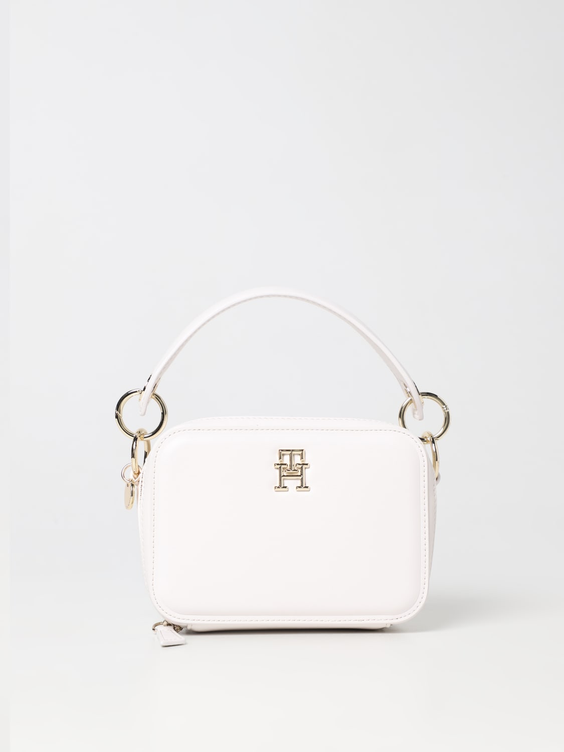 TOMMY HILFIGER: tote for woman - White Tommy Hilfiger tote bags AW0AW14781 online on GIGLIO.COM