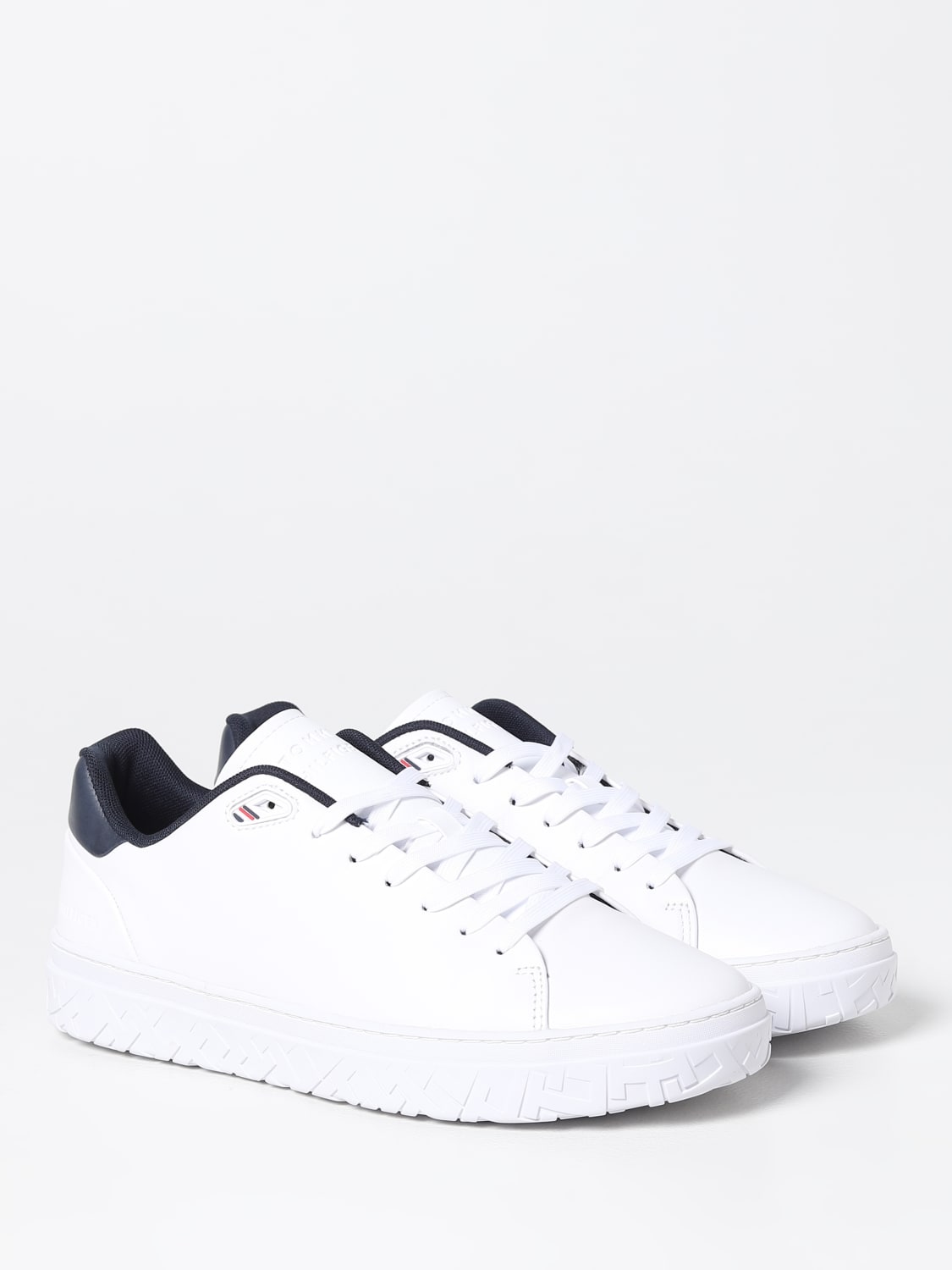 TOMMY sneakers for man - White | Tommy Hilfiger sneakers FM0FM04355 online on GIGLIO.COM