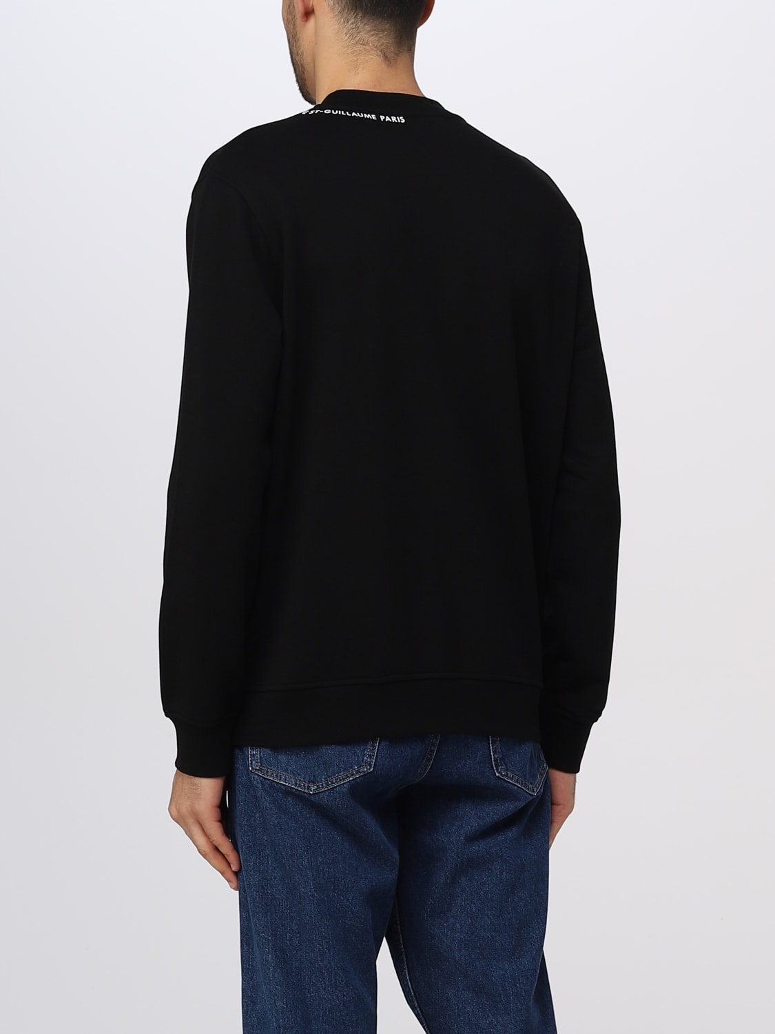 KARL LAGERFELD: sweater for man - Black | Karl Lagerfeld sweater ...
