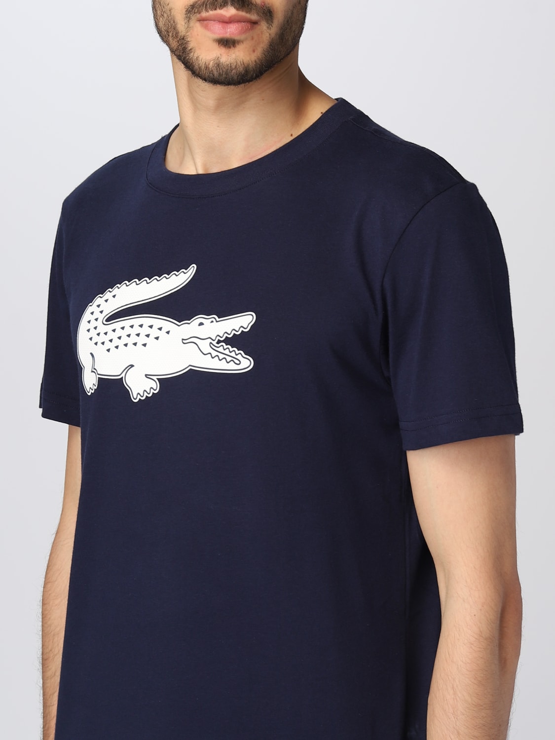 sabiduría monigote de nieve colgante LACOSTE: Camiseta para hombre, Azul Oscuro | Camiseta Lacoste TH2042 en  línea en GIGLIO.COM