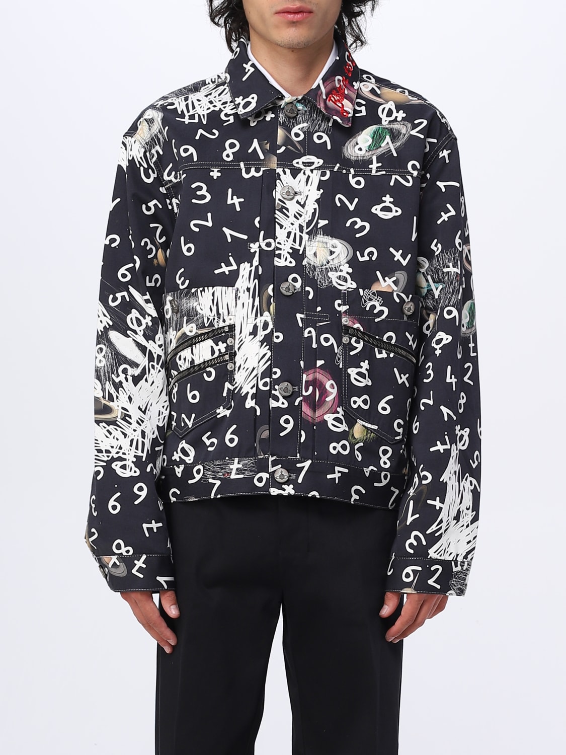 VIVIENNE WESTWOOD: jacket for man - Blue | Vivienne Westwood jacket ...