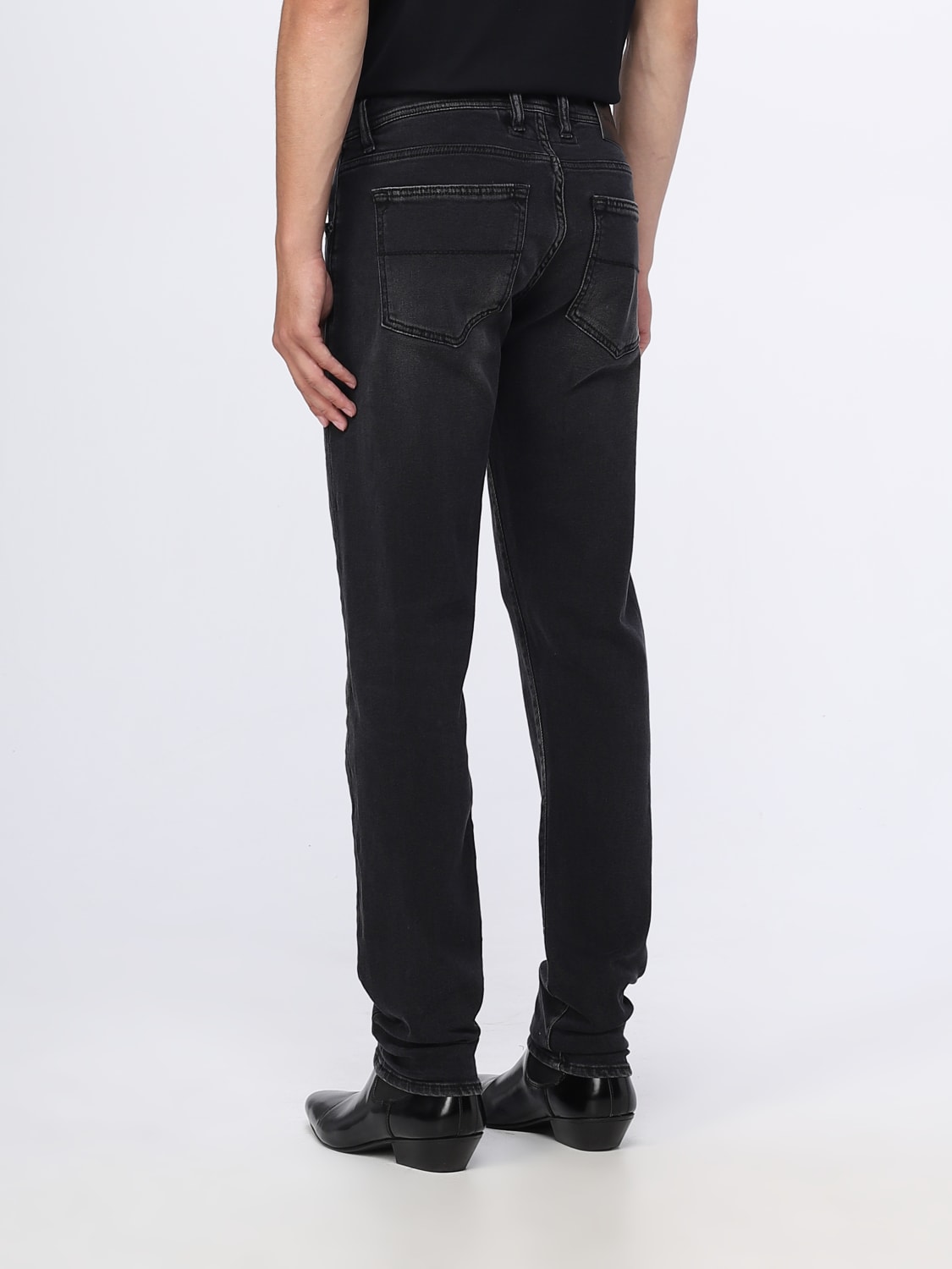TRAMAROSSA: jeans for man - Black | Tramarossa jeans 1980 D394 ...