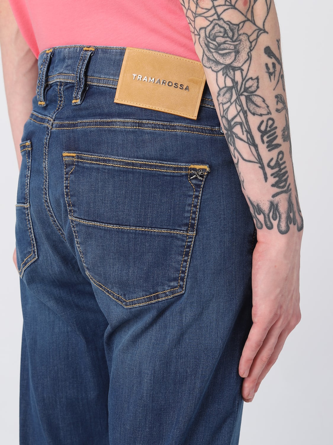 Stjerne kål frakke TRAMAROSSA: jeans for man - Blue | Tramarossa jeans MICHZIPSS D515 12MONTHS  online on GIGLIO.COM