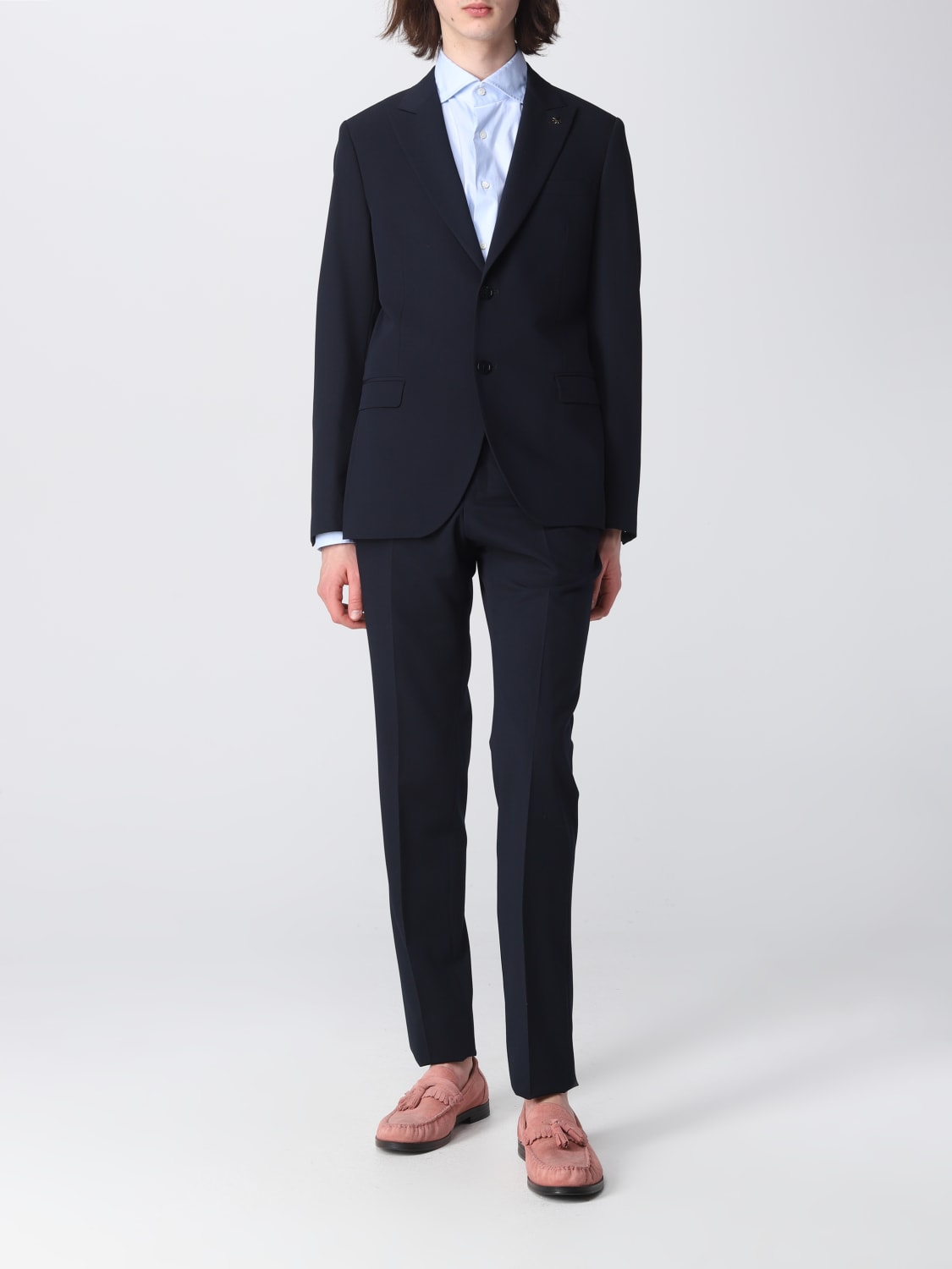 MANUEL RITZ: suit for man - Navy | Manuel Ritz suit 3430A3328233270 ...