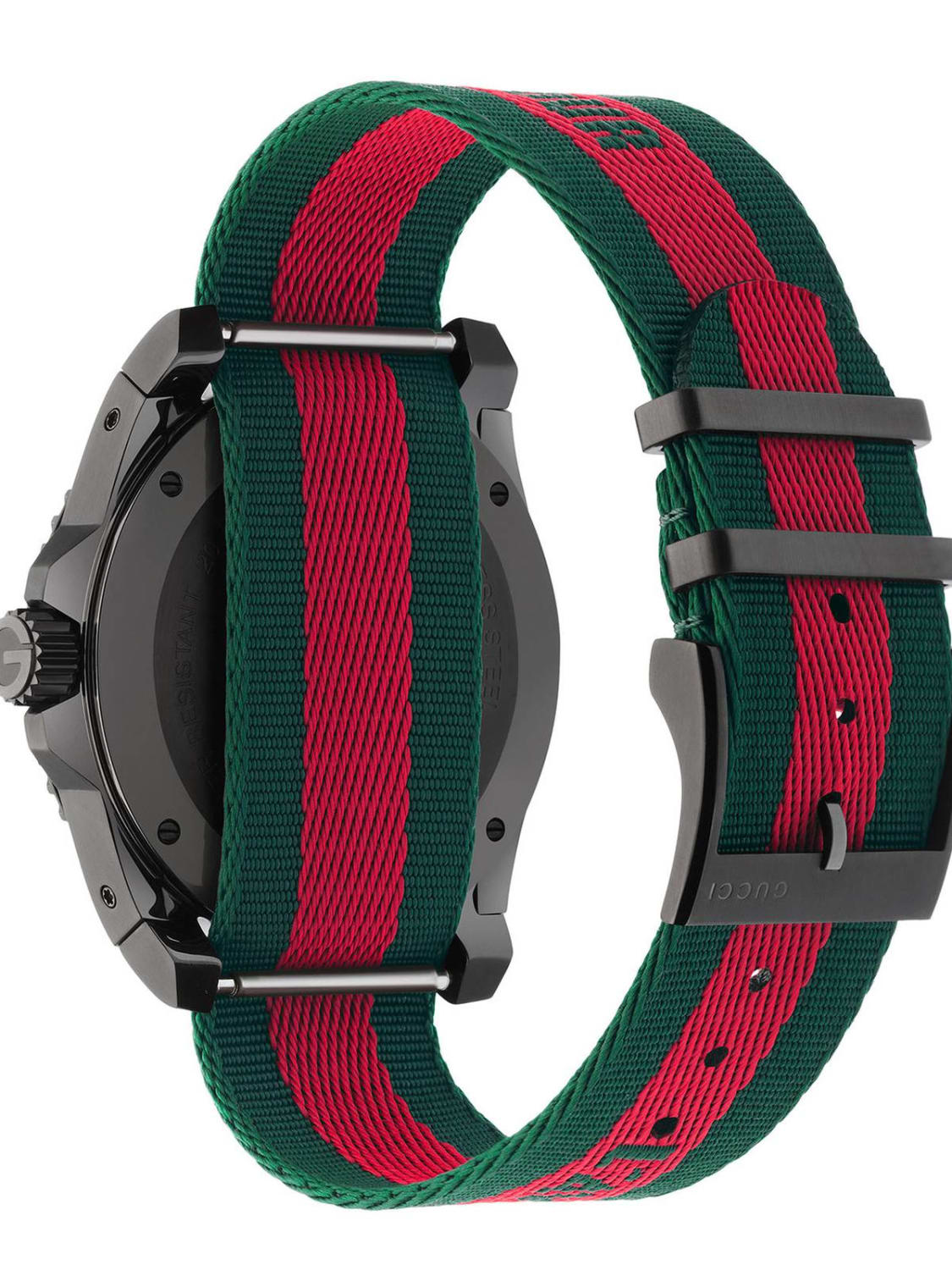 Watch Gucci: Le Marché des Merveilles watch case 38mm with Bee Web pattern green 2