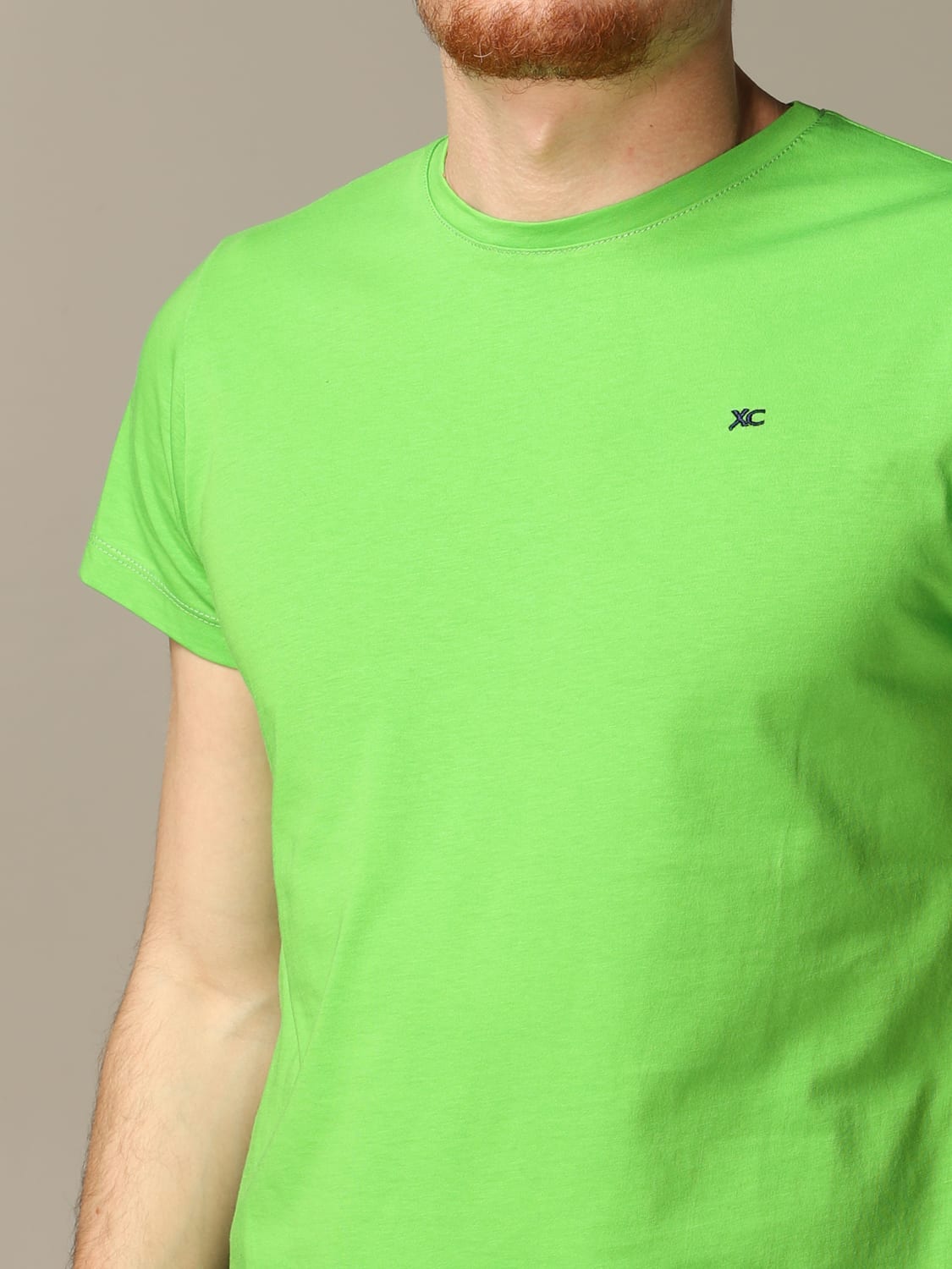 T-shirt Xc: Xc t-shirt for man acid green 2