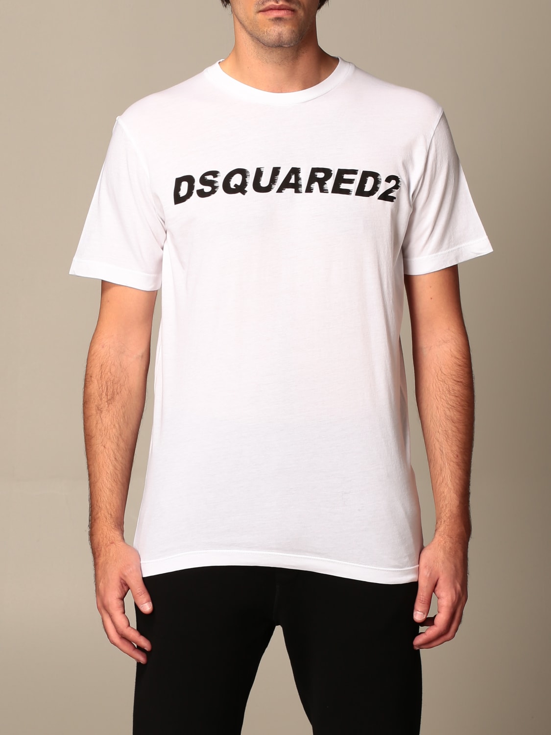 DSQUARED2：Tシャツ メンズ - ホワイト | GIGLIO.COMオンラインの ...