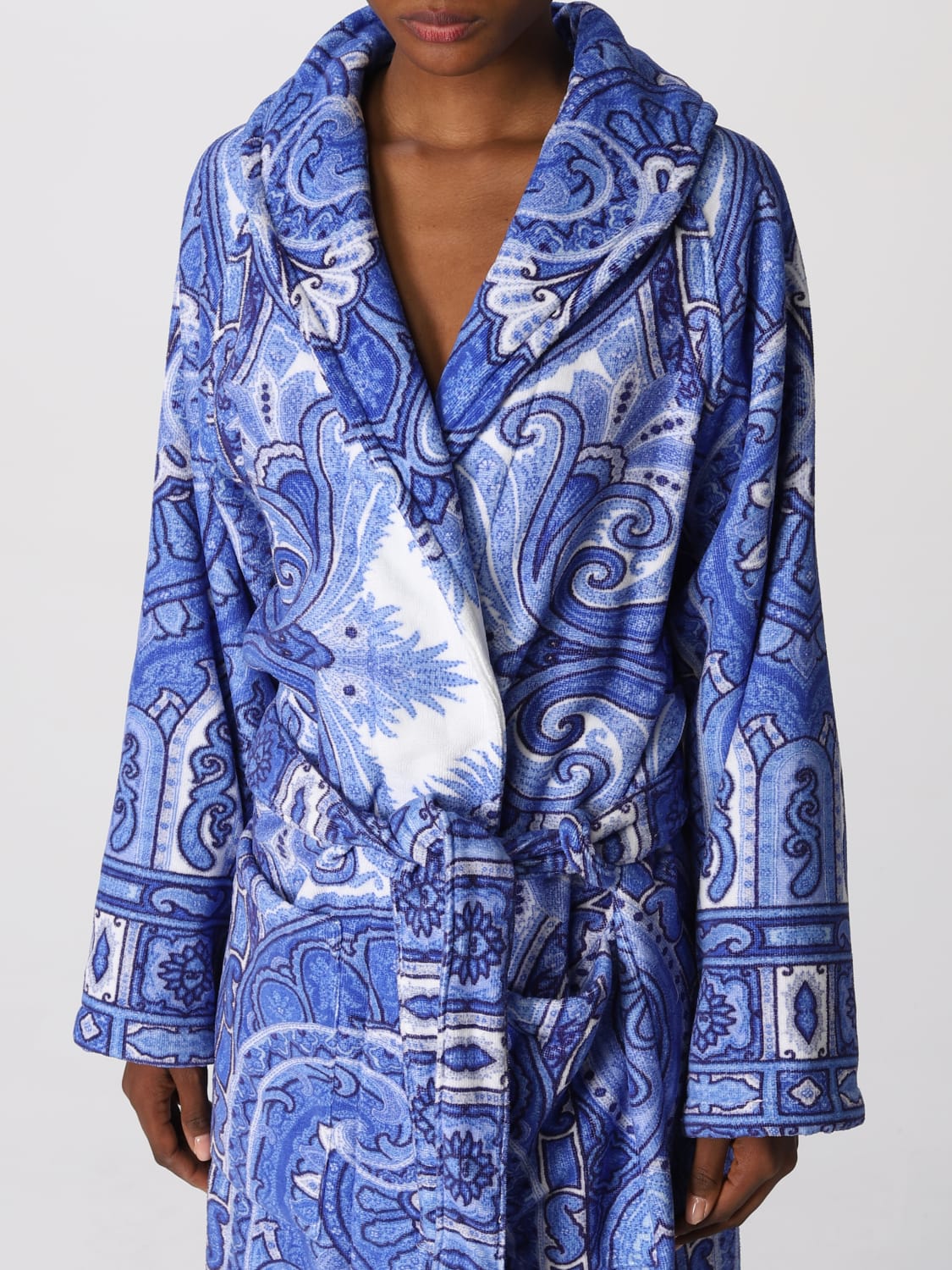 BATHROBE Etro Home: Etro Home bathrobe for women blue 2