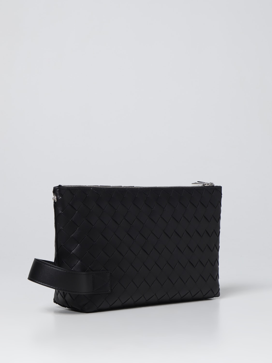 Bottega Veneta Leather Intrecciato Cosmetic Case