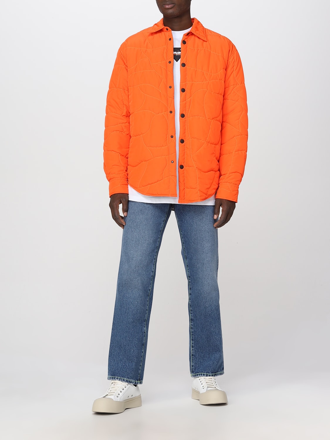 Msgm Outlet: jacket for man   Orange   Msgm jacket ME