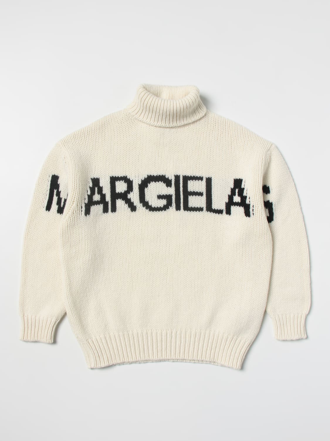 Mm6 Maison Margiela Outlet: sweater for girls - Yellow Cream | Mm6