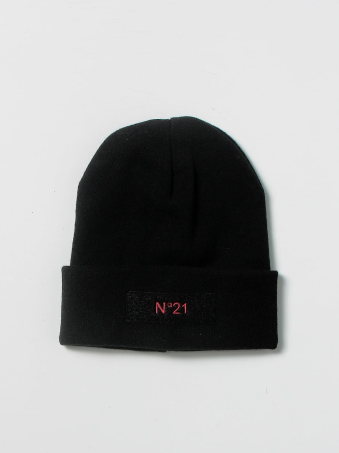 Hat N° 21: N° 21 hat for man black 2
