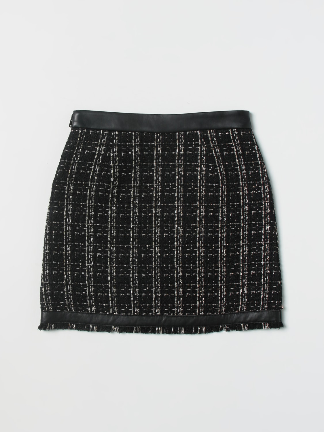 TWINSET: skirt for girls - Black | Twinset skirt 222GJ226D online at ...