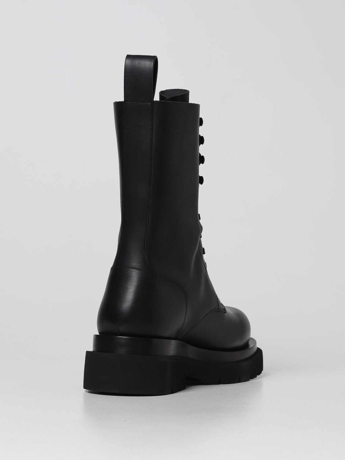 mad symbol Tilbagebetale BOTTEGA VENETA: smooth leather ankle boots - Black | Bottega Veneta boots  715516VBS50 online at GIGLIO.COM