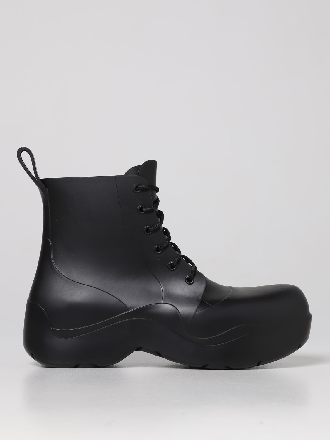 BOTTEGA VENETA: Puddle rubber boots - Black | Bottega Veneta boots