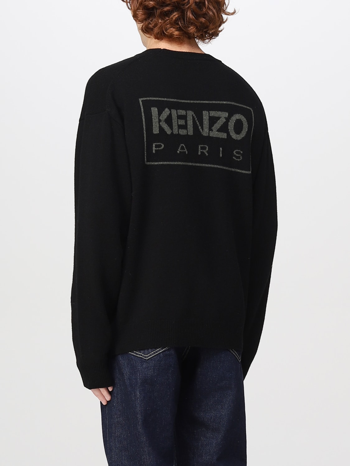 Kenzo Outlet: sweater for man - Black | Kenzo sweater FC65PU3433LC ...