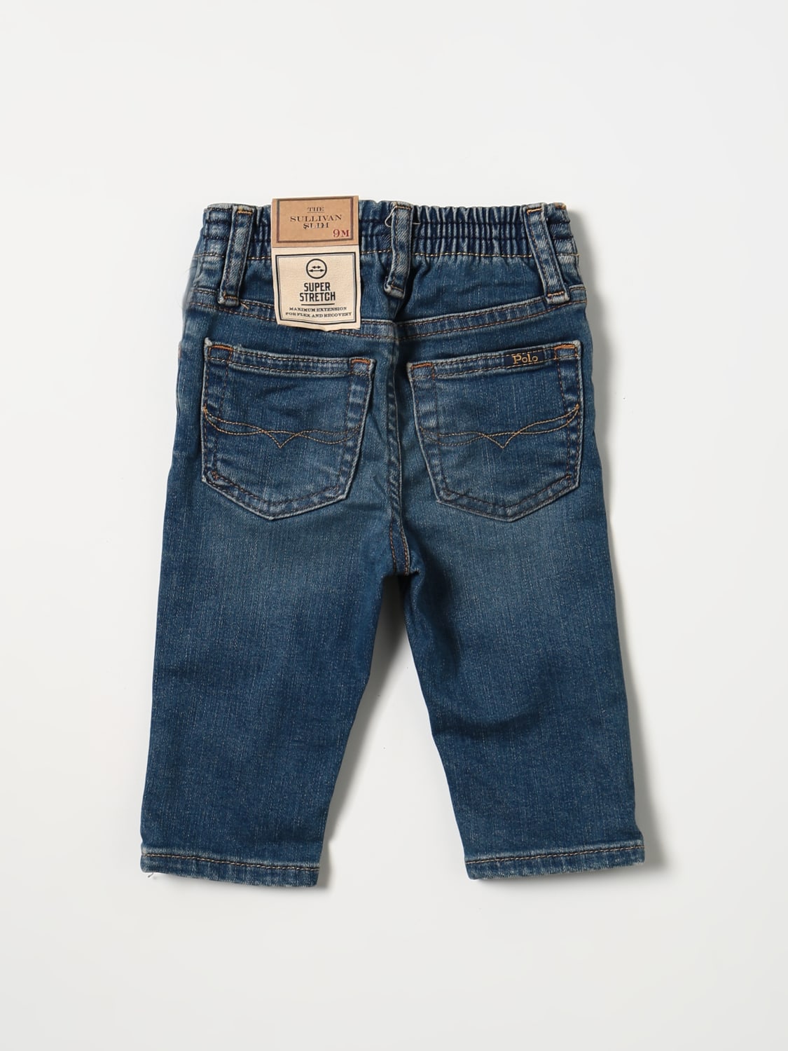 Polo Ralph Outlet: jeans for baby - Denim | Polo Ralph Lauren jeans 320845296 online at GIGLIO.COM