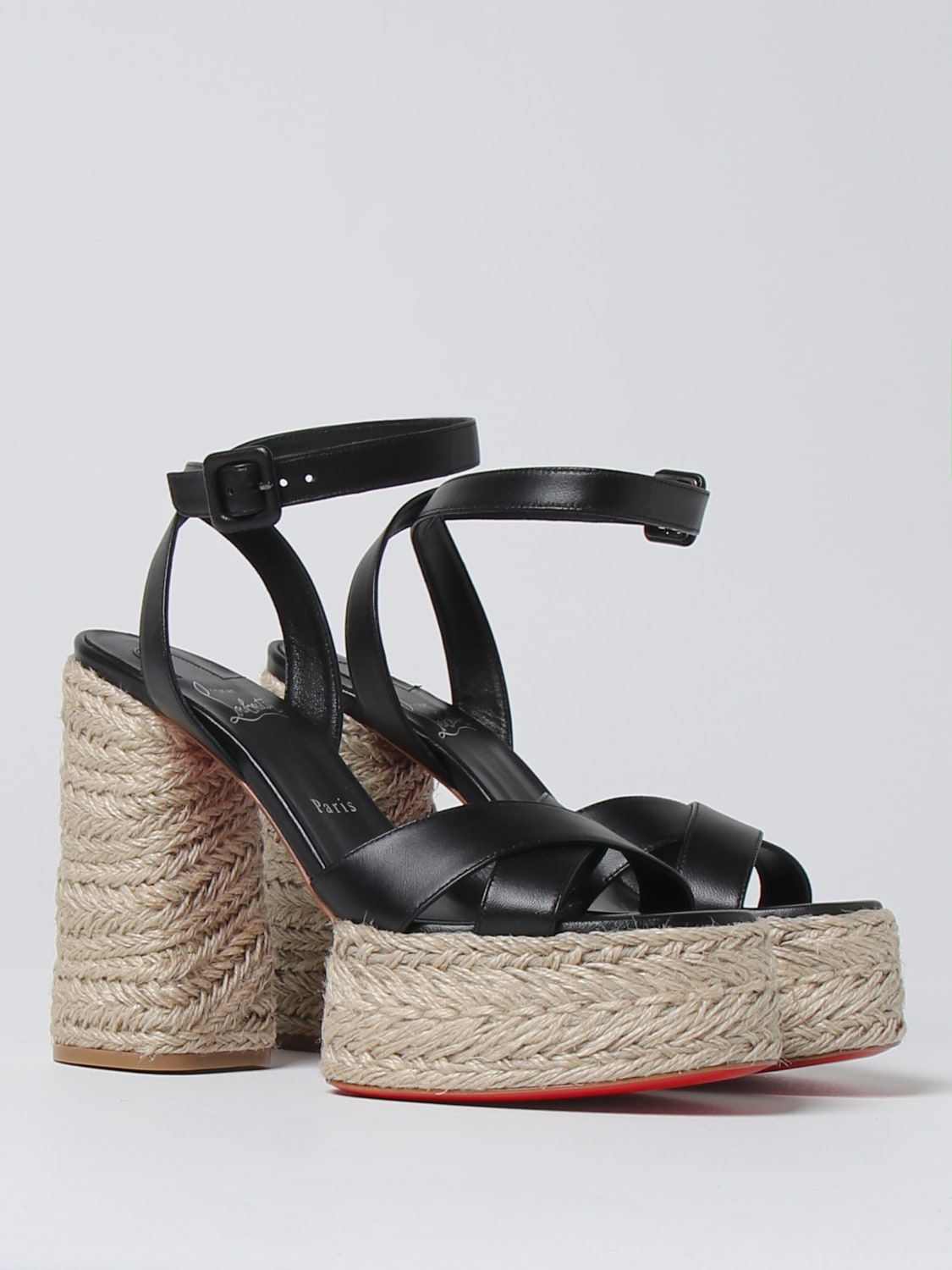 Christian Louboutin Summer Mariza sandals for Women - Black in Oman