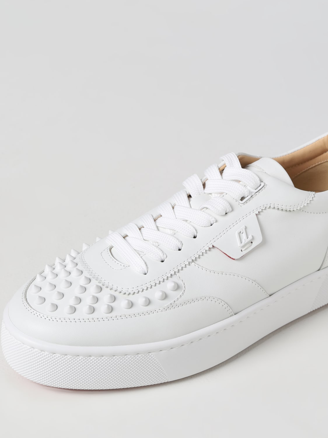 Christian Louboutin Trainers Men In White