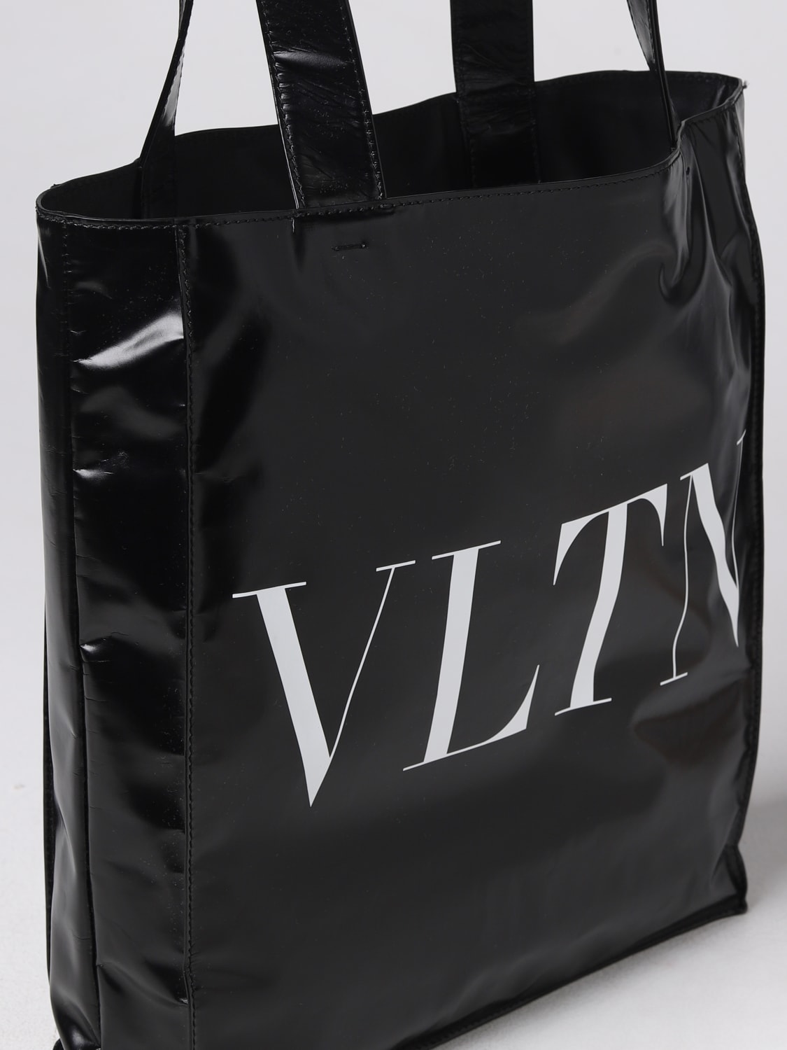 Valentino Garavani Vltn Leather Tote Bag