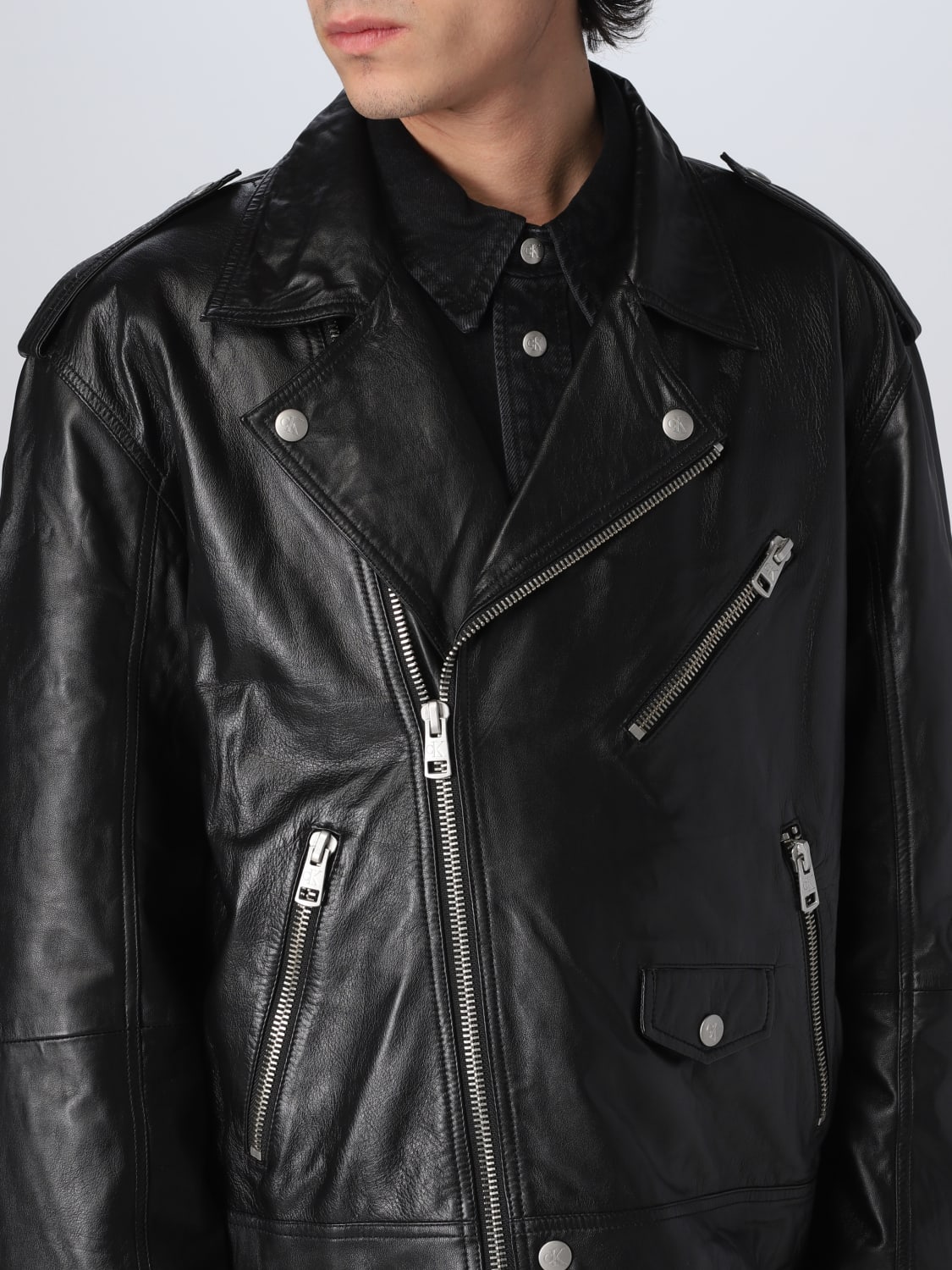 CALVIN KLEIN JEANS: jacket for man - Black | Calvin Klein Jeans