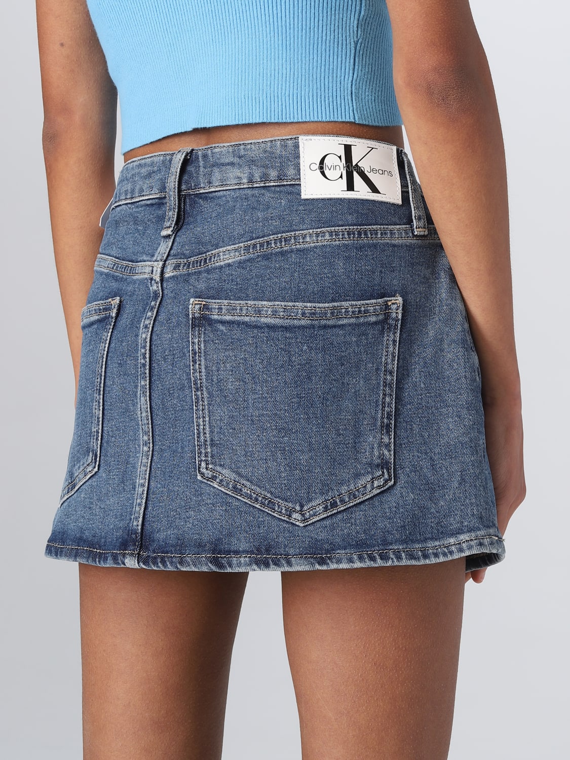 Jennie for Calvin Klein デニムスカート