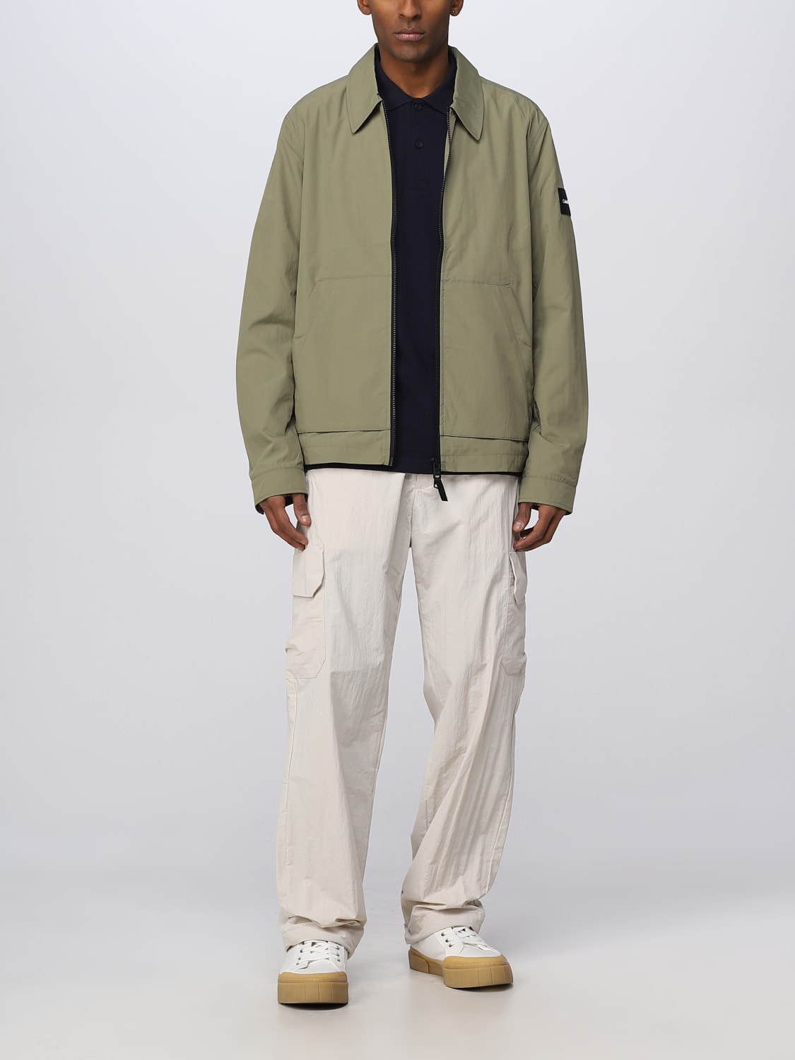 CALVIN KLEIN: jacket man - Green | Calvin Klein jacket K10K110459 online on GIGLIO.COM