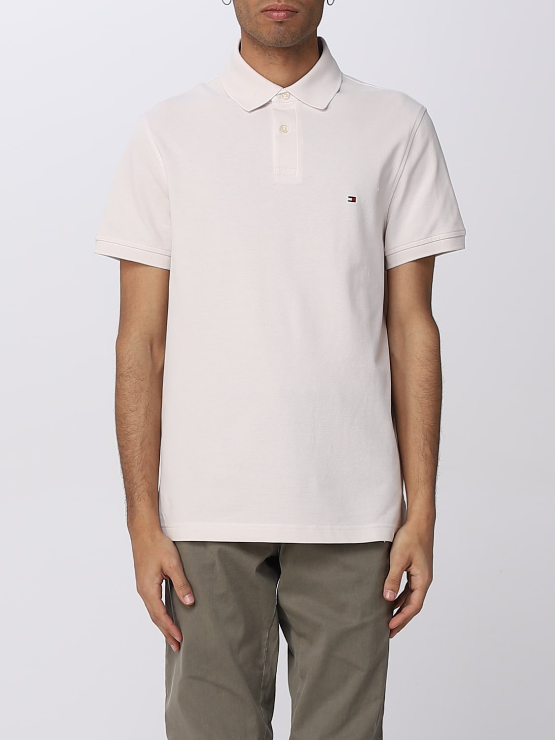 Tommy Outlet: polo shirt for White | Tommy Hilfiger polo shirt MW0MW17770 online at GIGLIO.COM
