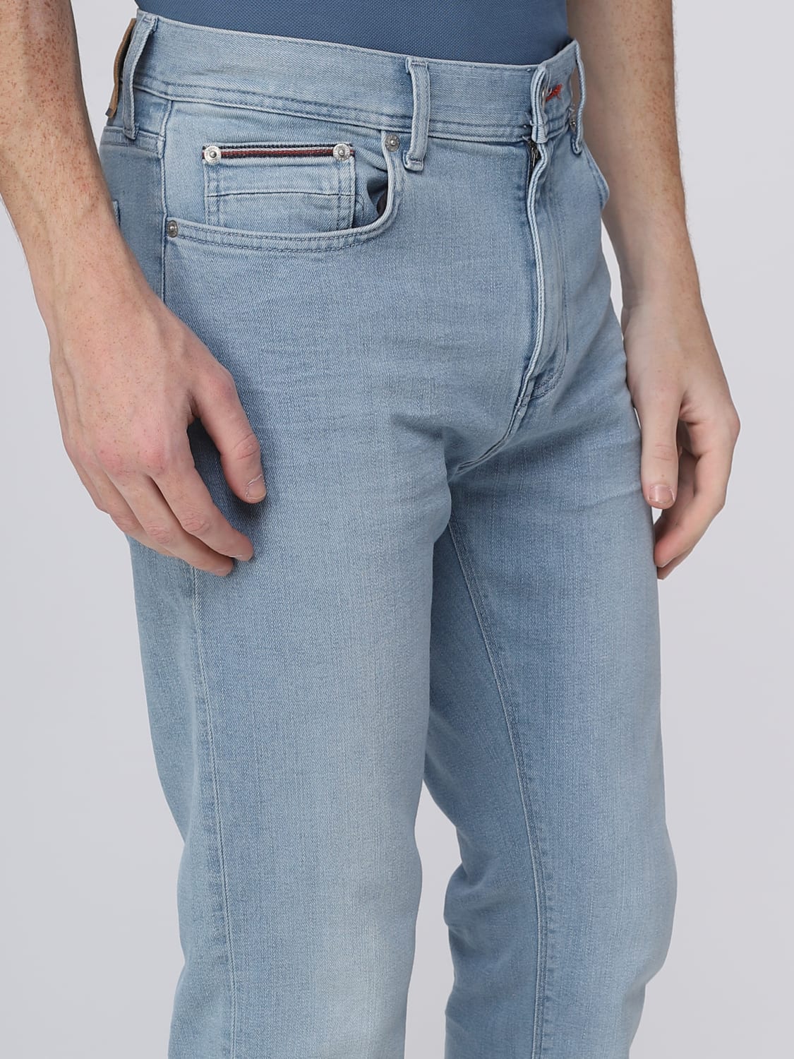 TOMMY HILFIGER: jeans for man Denim | Tommy Hilfiger jeans MW0MW31095 online at GIGLIO.COM
