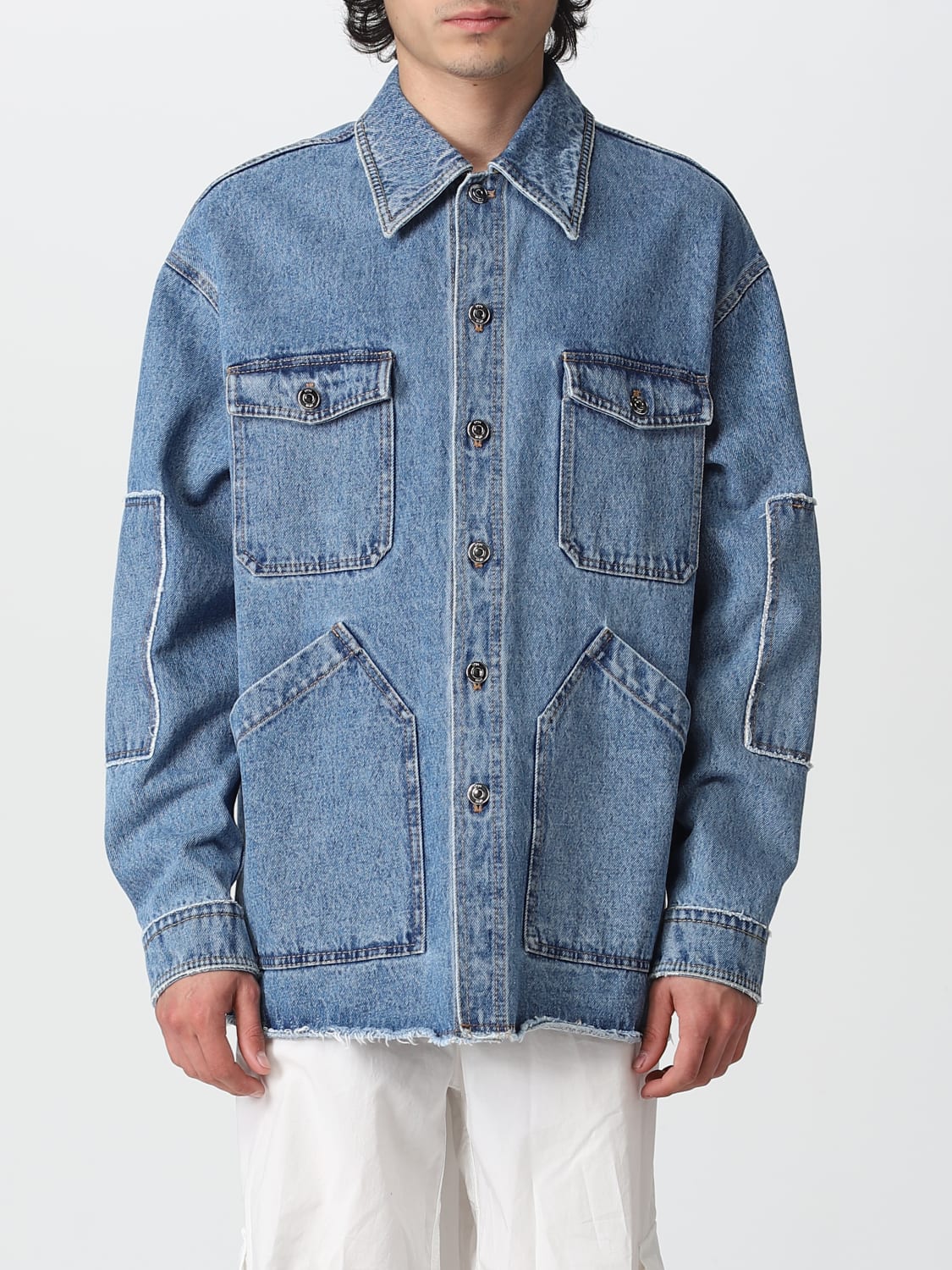 N° 21 Outlet: jacket for man - Denim | N° 21 jacket O0220027