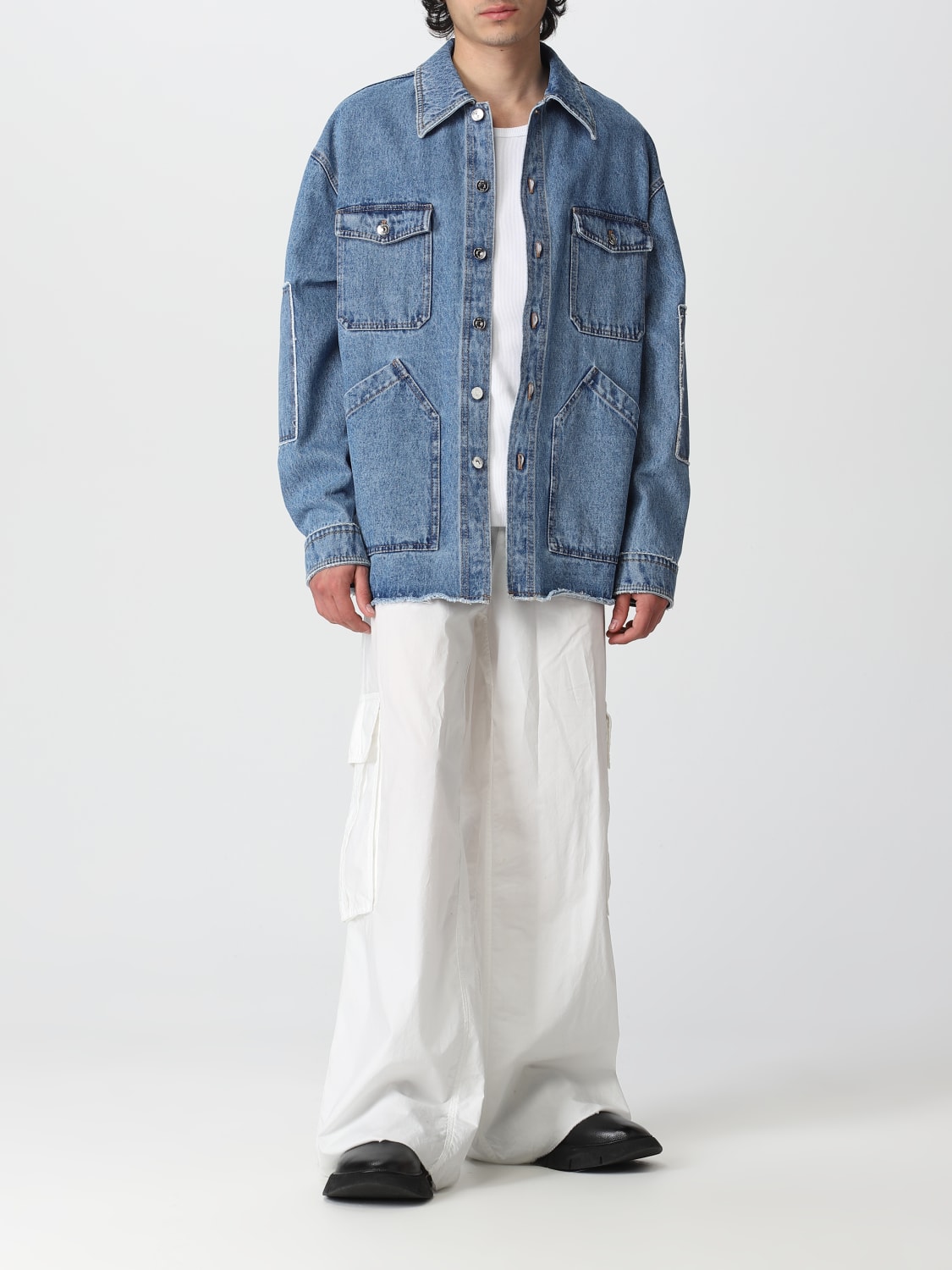 N° 21 Outlet: jacket for man - Denim | N° 21 jacket O0220027